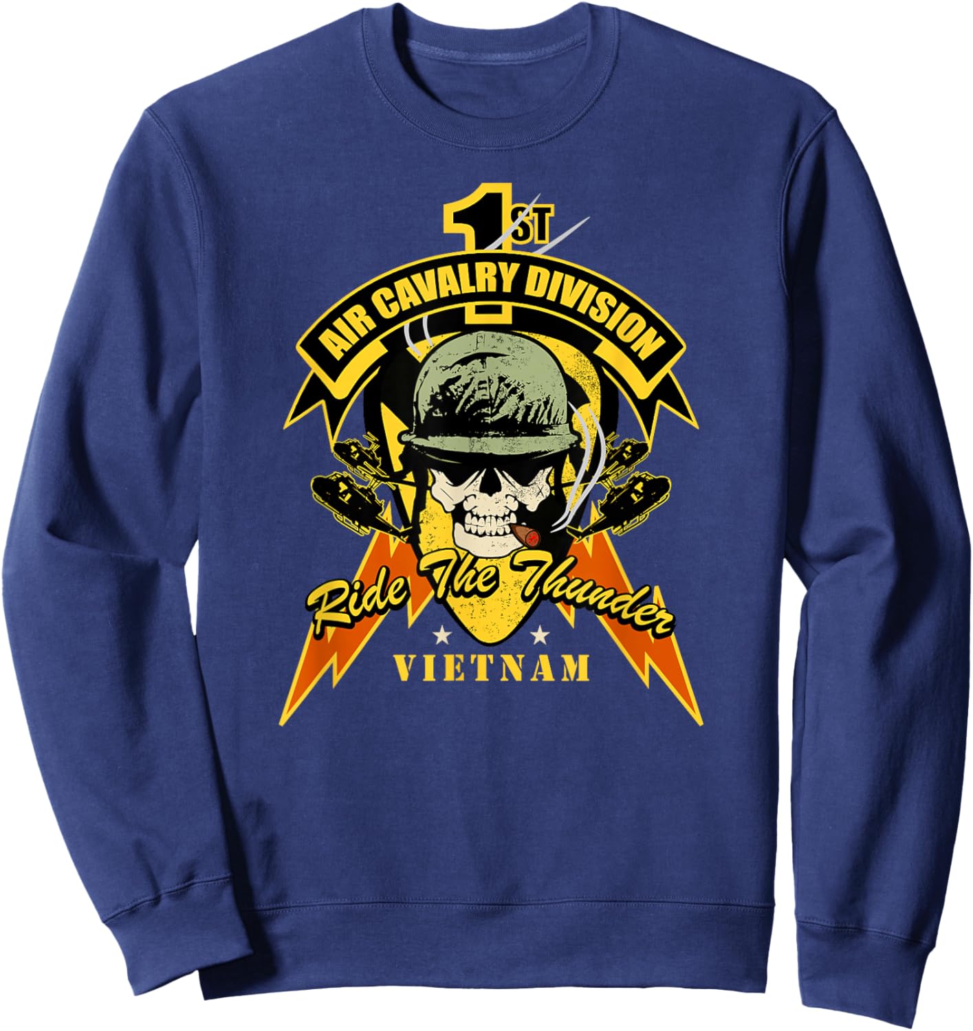 1st Air Cavalry Division Sweatshirt - Sweatshirt | Navy