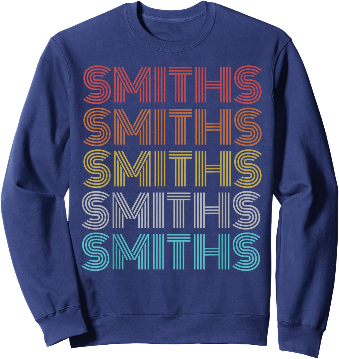 Retro Vintage Smiths Sweatshirt - Sweatshirt | Navy