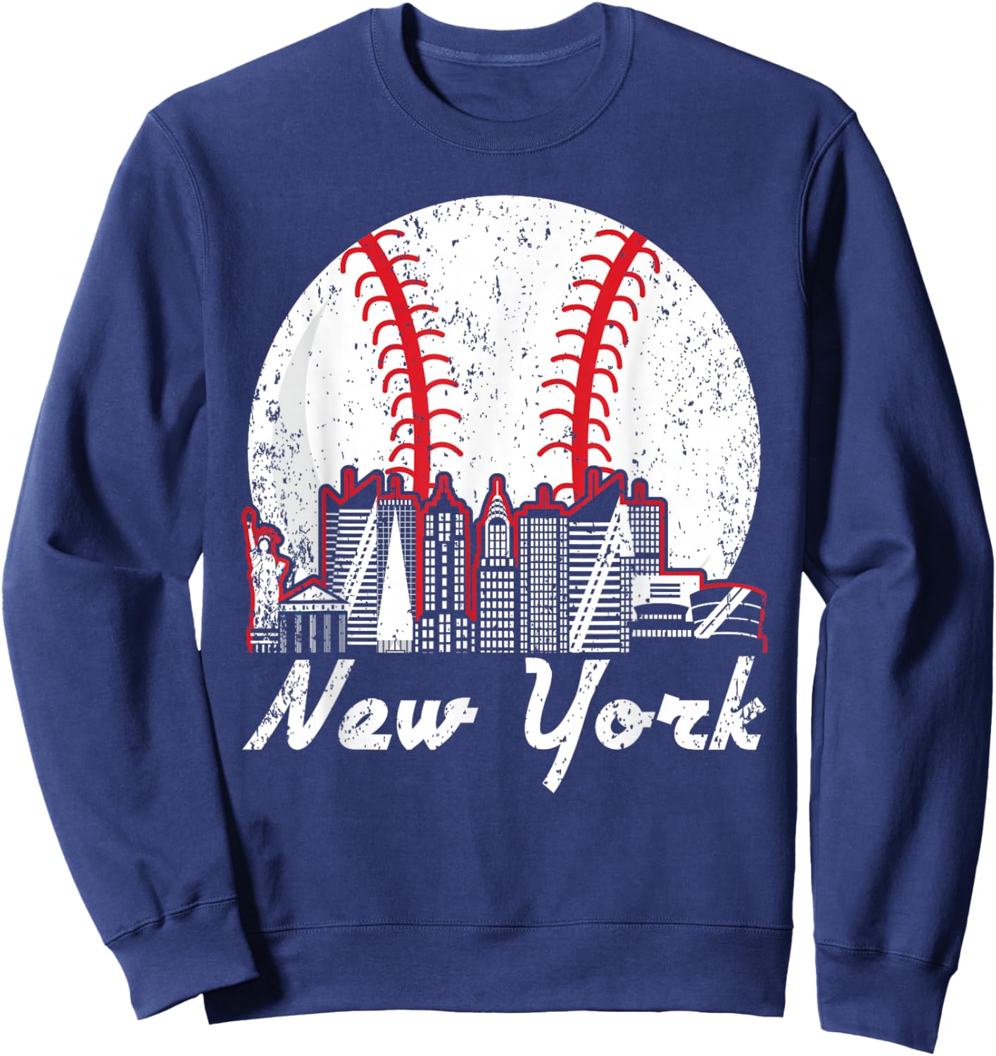 New York Baseball NY Sweatshirt - Sweatshirt | Navy
