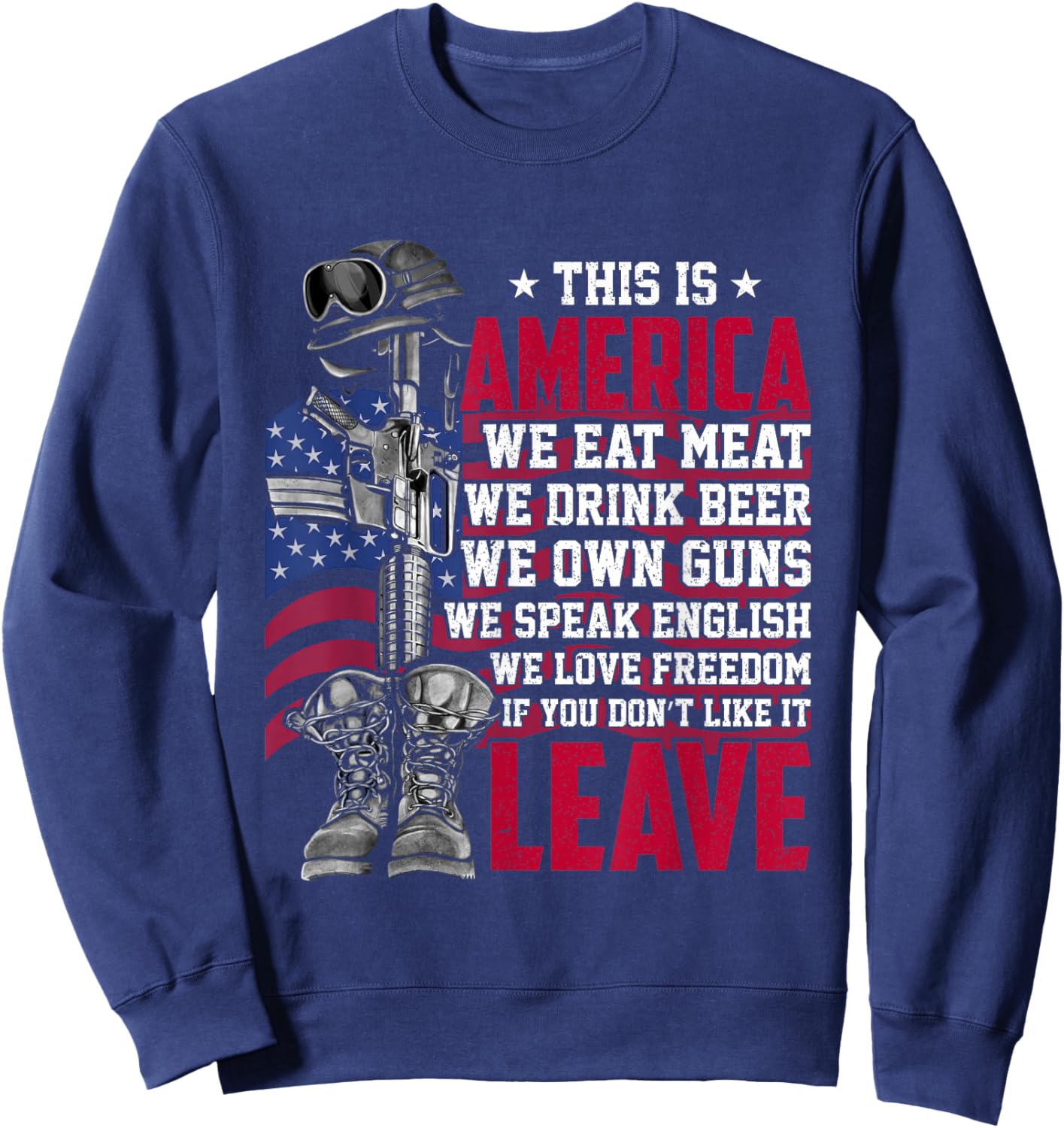 This is America Sweatshirt - Sweatshirt | Navy