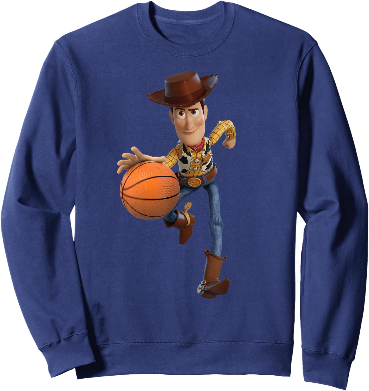 Disney Toy Story Sheriff Woody Basketball Sweatshirt - Sweatshirt | Navy