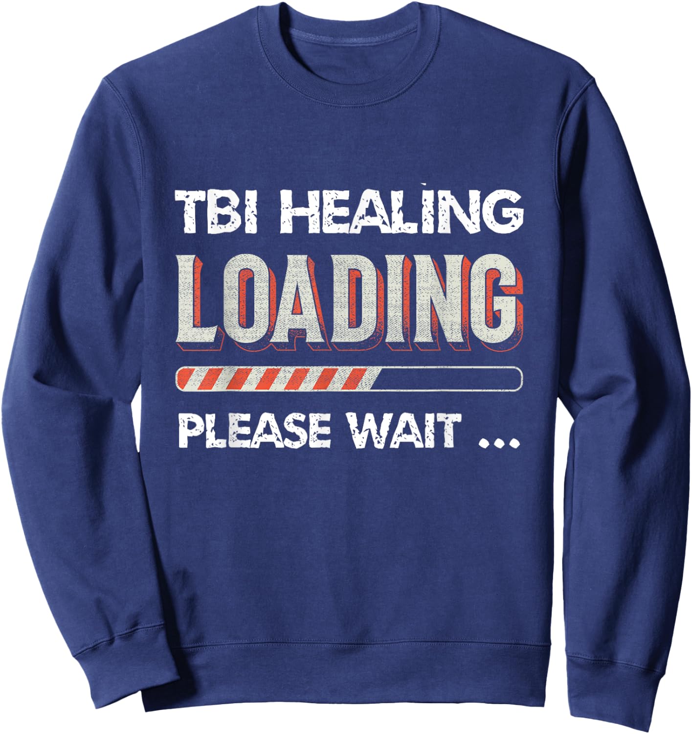 TBI Traumatic brain injury support Sweatshirt - Sweatshirt | Navy