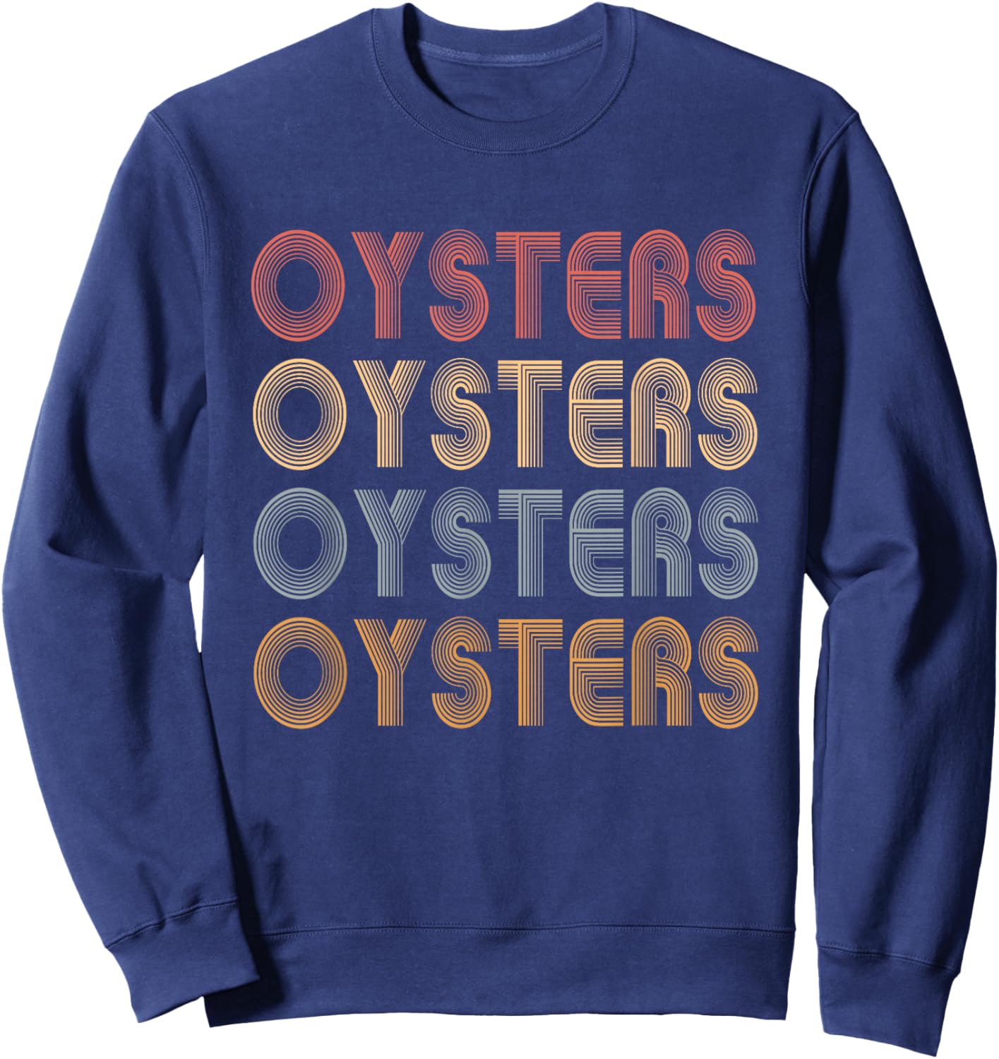 Oysters Sweatshirt - Sweatshirt | Navy