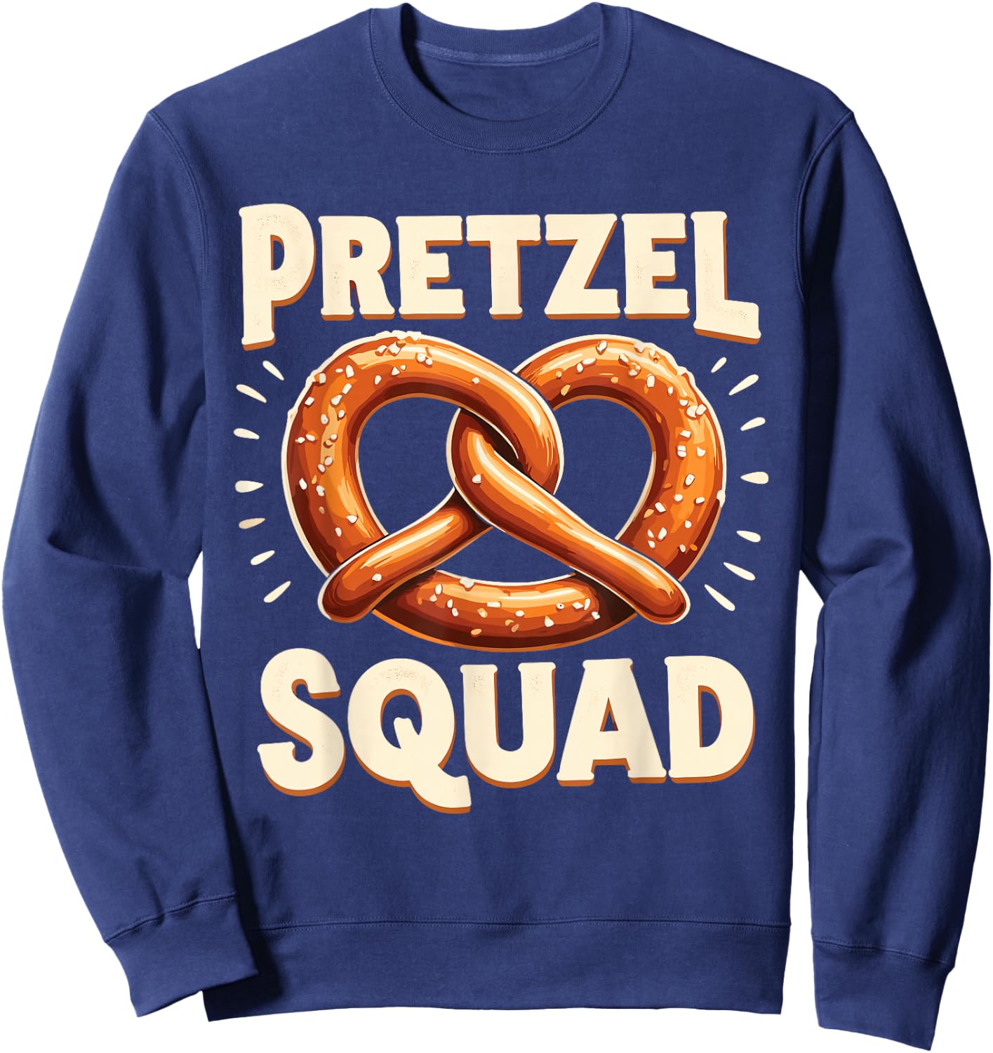 Pretzel Squad Sweatshirt - Sweatshirt | Navy