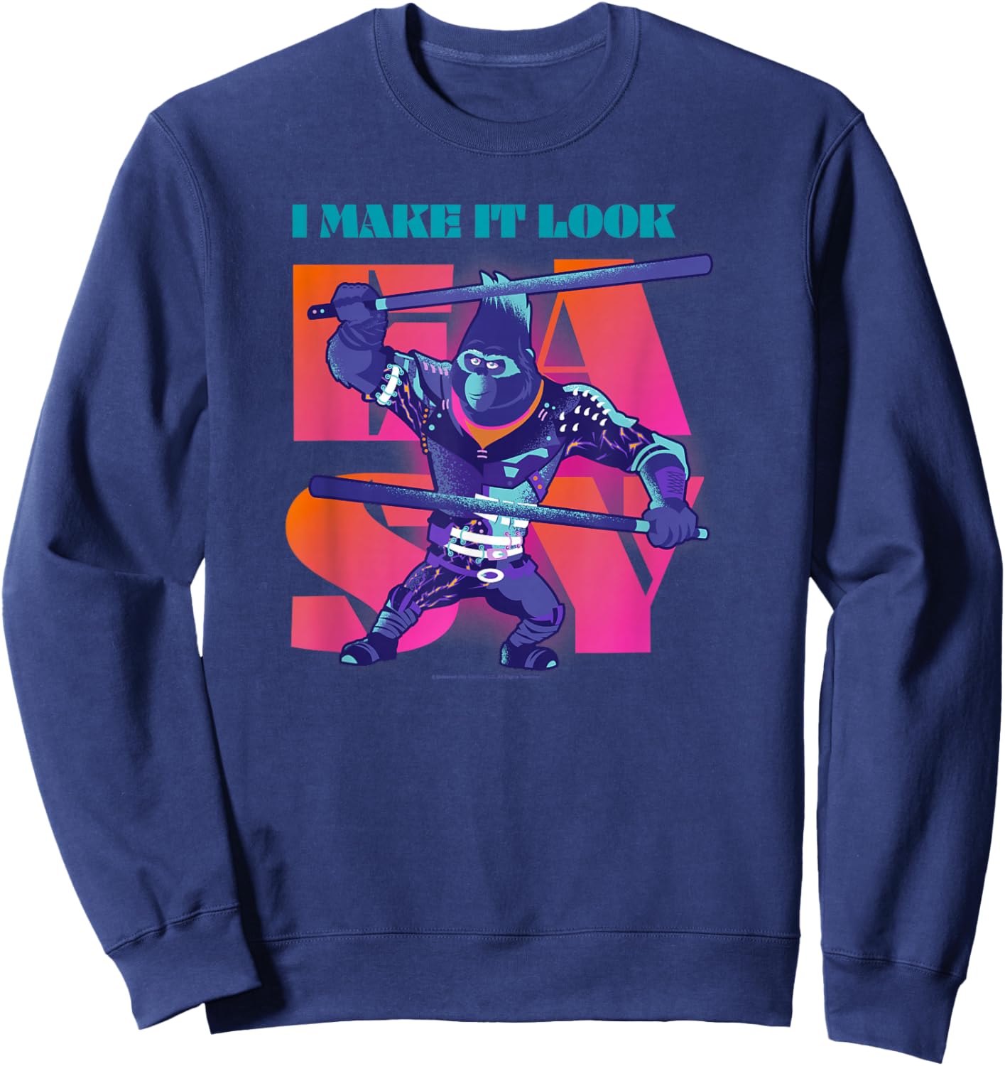 Sing 2 Johnny I Make It Look Easy Sweatshirt - Sweatshirt | Navy