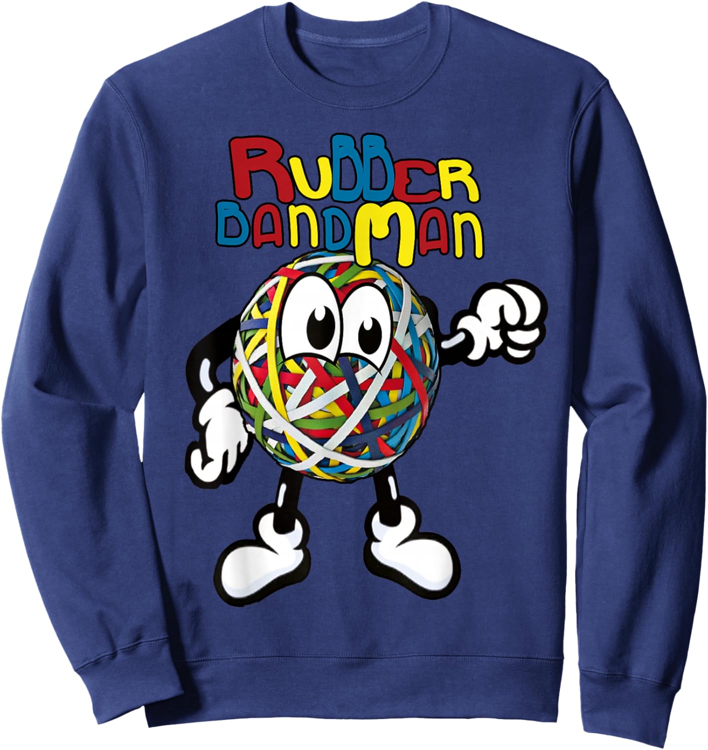 Rubberband Man Sweatshirt - Sweatshirt | Navy
