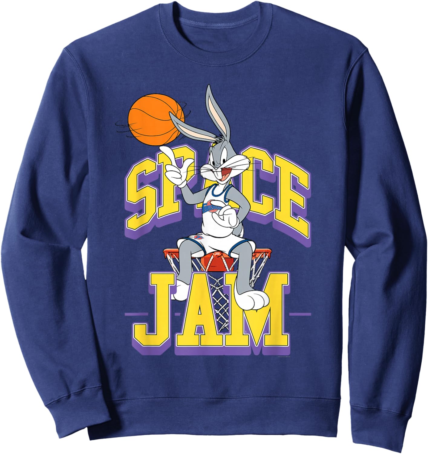 Space Jam Bugs Bunny Sweatshirt - Sweatshirt | Navy