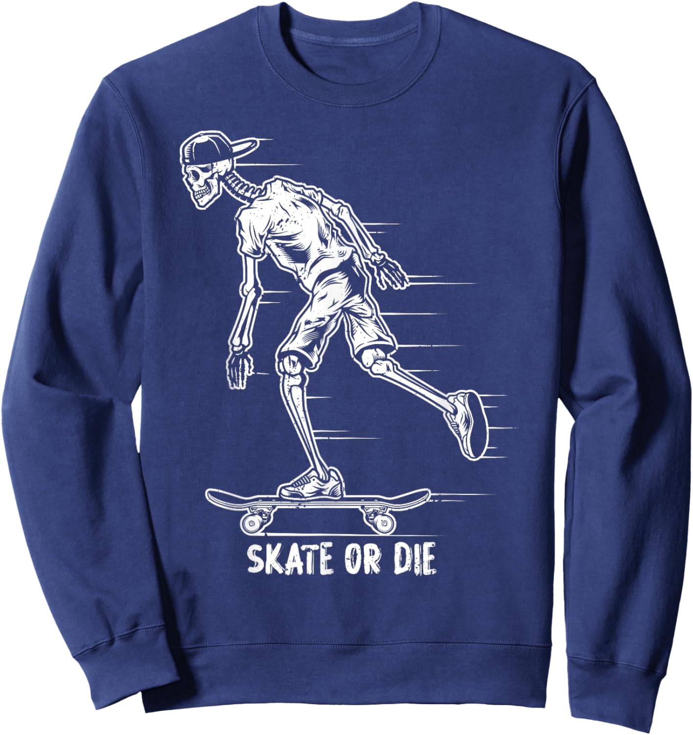 Skate or die Sweatshirt - Sweatshirt | Navy