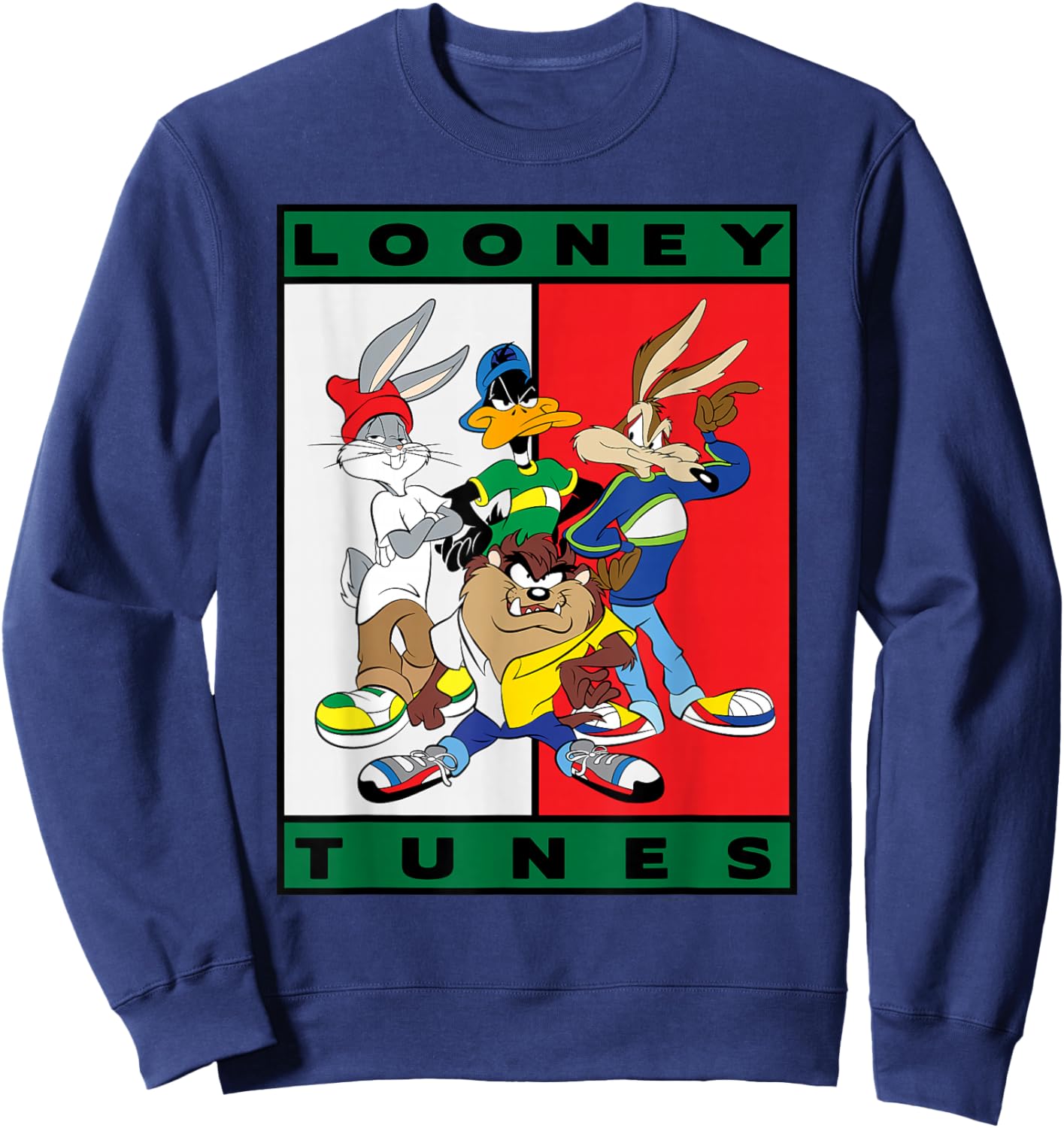 Looney Tunes 90's Sweatshirt - Sweatshirt | Navy