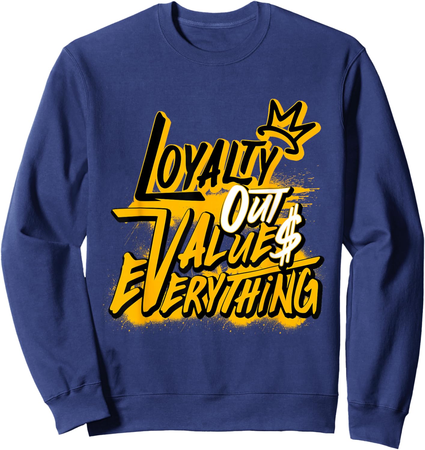 Retro Del Sol 13s Loyalty Out Value Dripping 13 Del Sol Sweatshirt - Sweatshirt | Navy