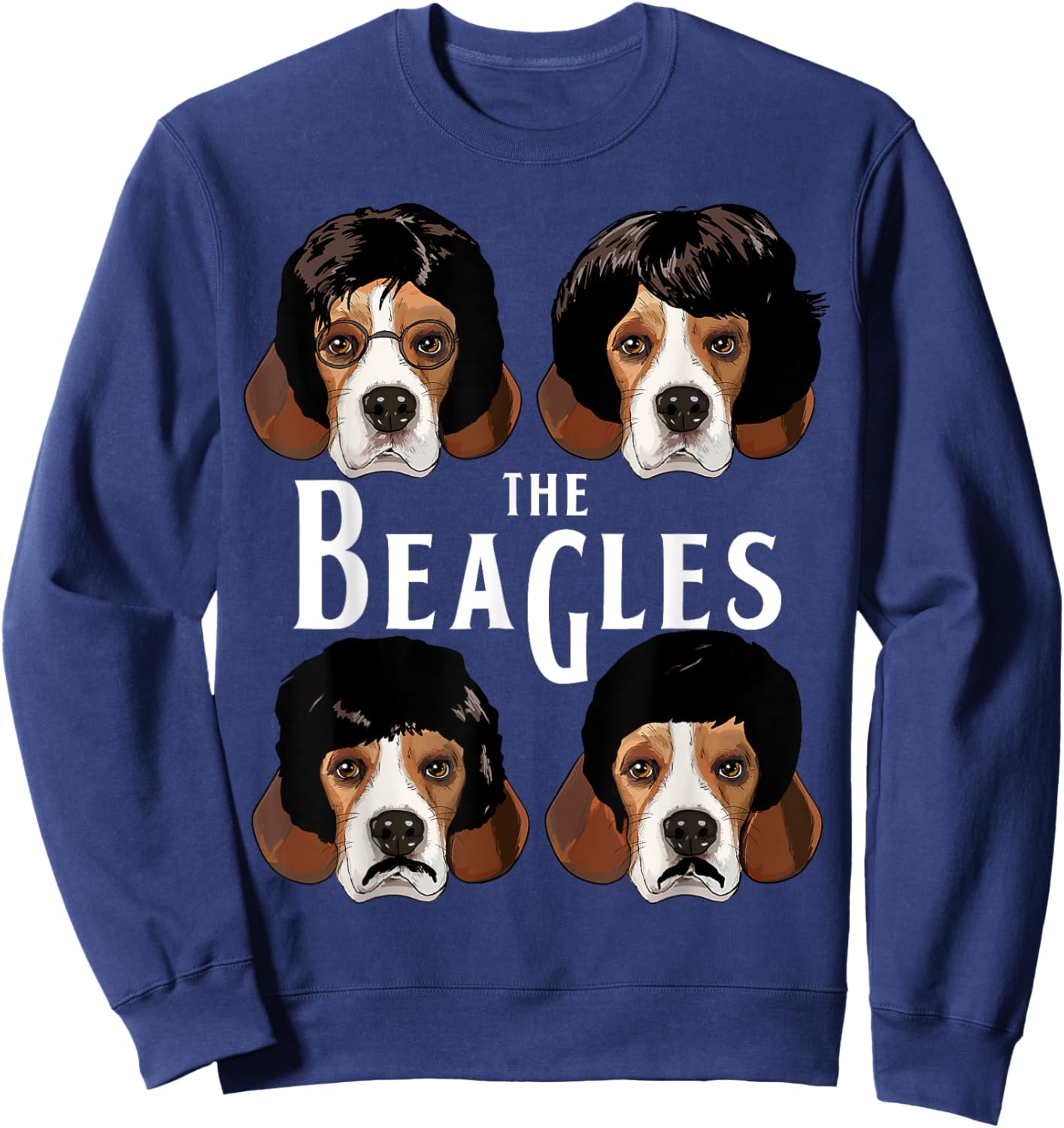 The Beagles funny Beagle lovers Sweatshirt - Sweatshirt | Navy