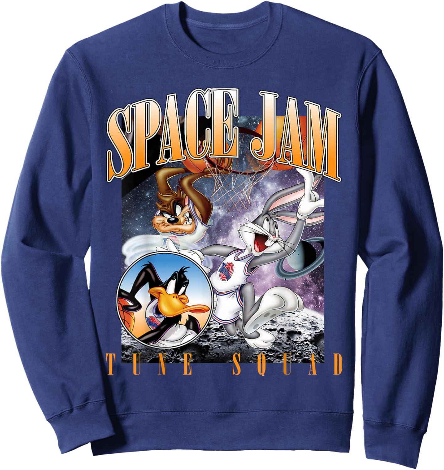 Space Jam Tune Squad Vintage Sweatshirt - Sweatshirt | Navy