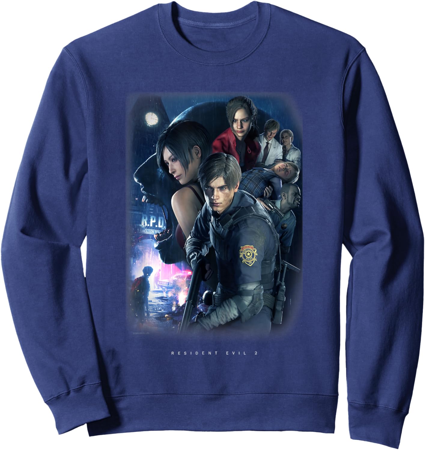 Resident Evil 2 Sweatshirt - Sweatshirt | Navy