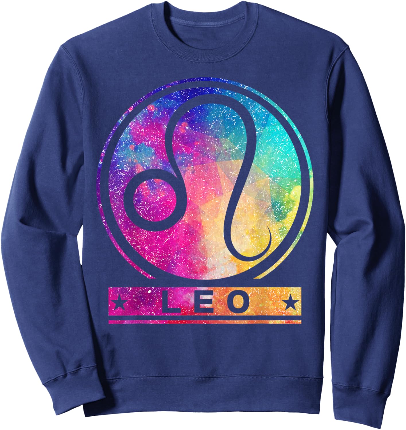 Zodiac Sign Leo Sweatshirt - Sweatshirt | Navy