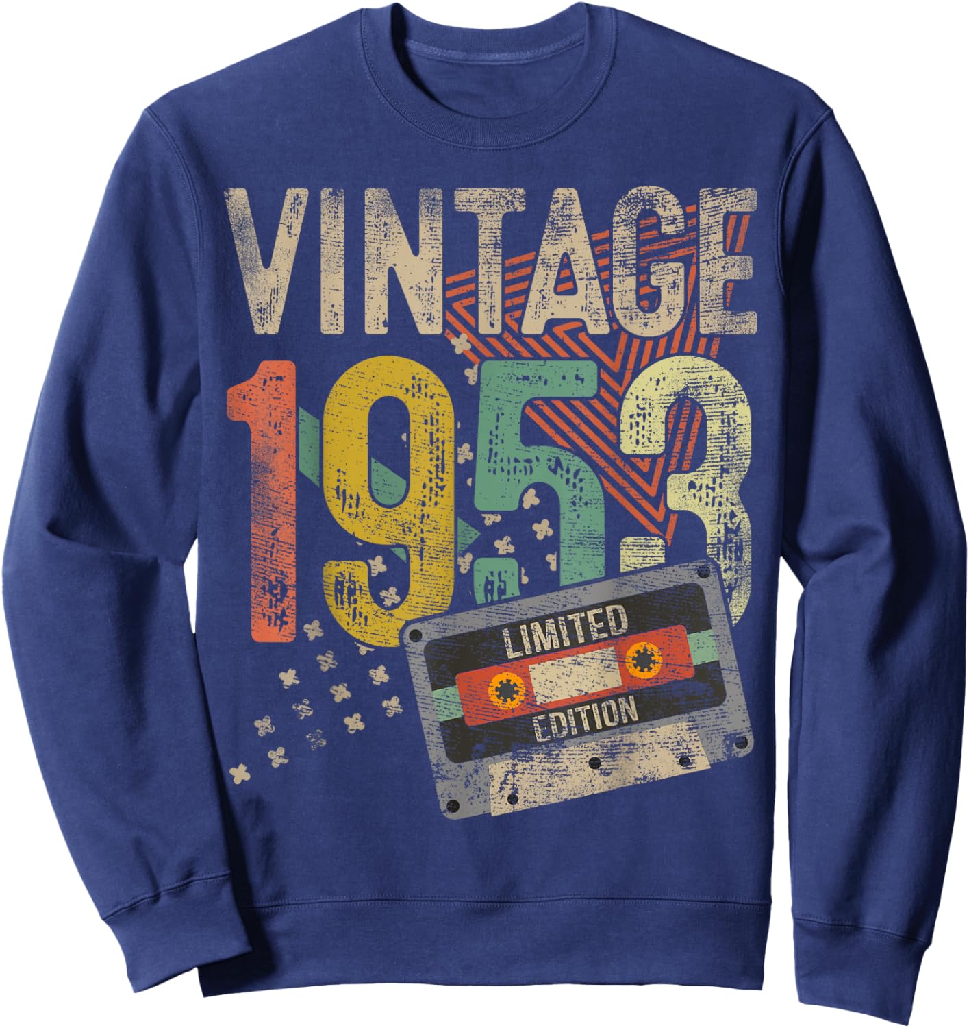 Vintage 1953 72nd Birthday Gifts Women 72 Year Old Sweatshirt - Sweatshirt | Navy