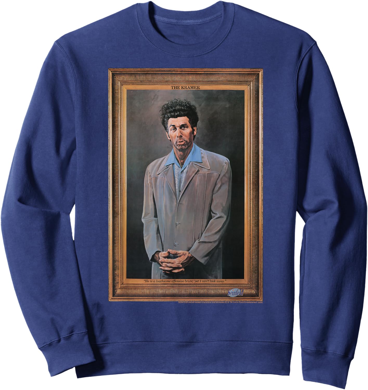 Seinfeld The Kramer Portrait Sweatshirt - Sweatshirt | Navy