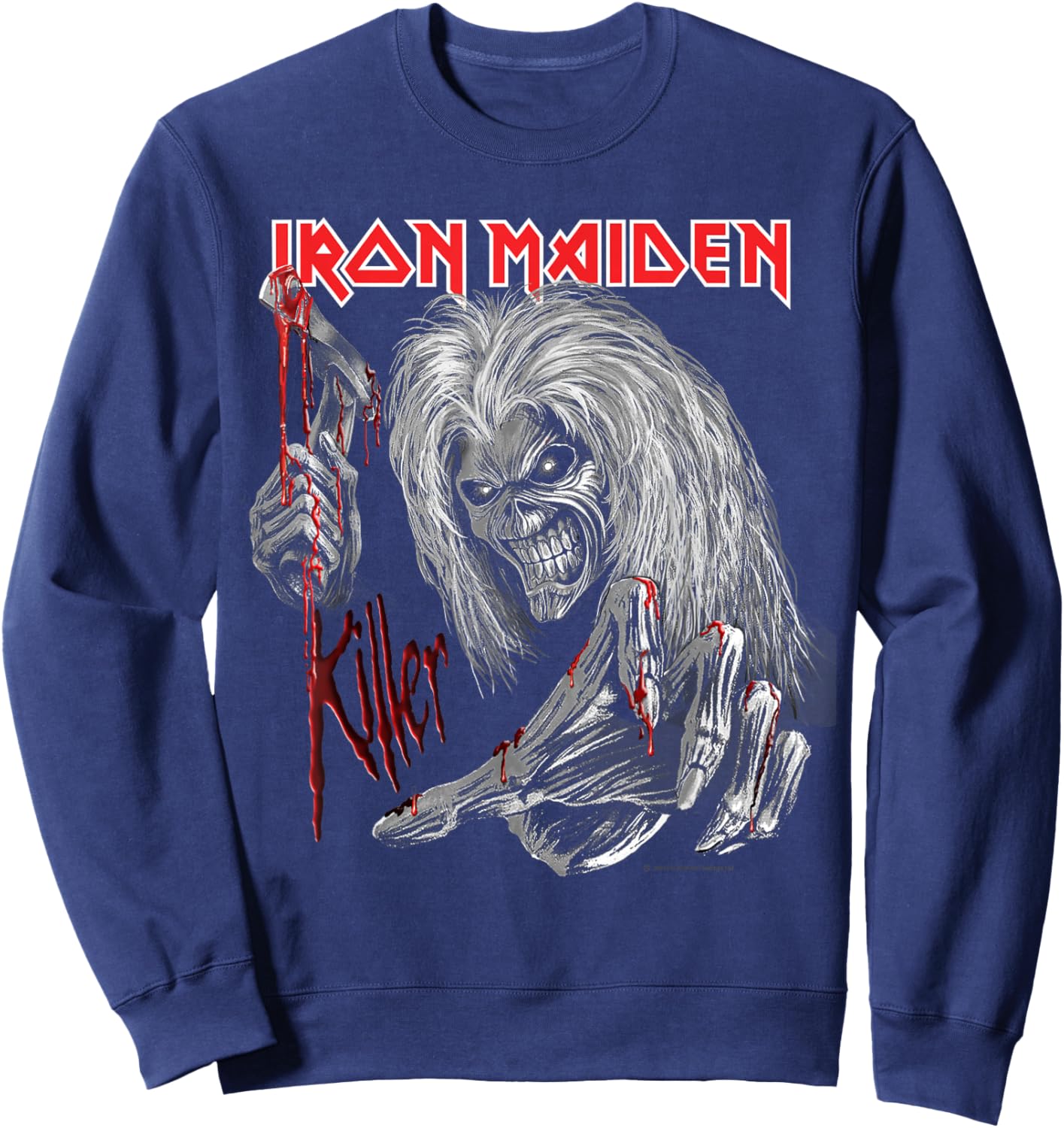 Iron Maiden - Legacy Collection Ed Kills Again Sweatshirt - Sweatshirt | Navy