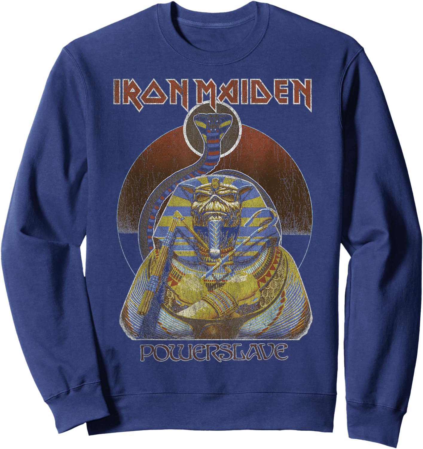 Iron Maiden - Sarcophagus Muted Sweatshirt - Sweatshirt | Navy