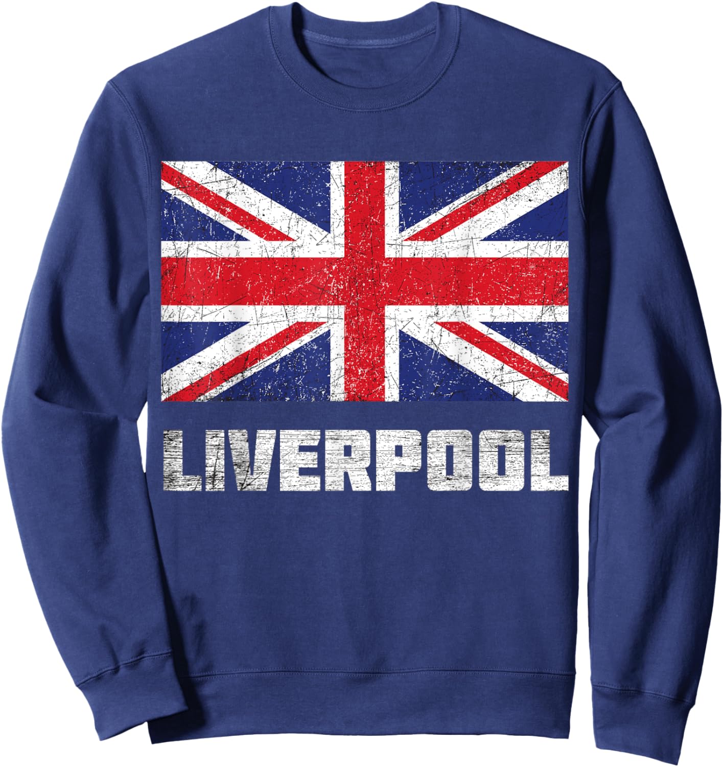 Liverpool Vintage UK Sweatshirt - Sweatshirt | Navy
