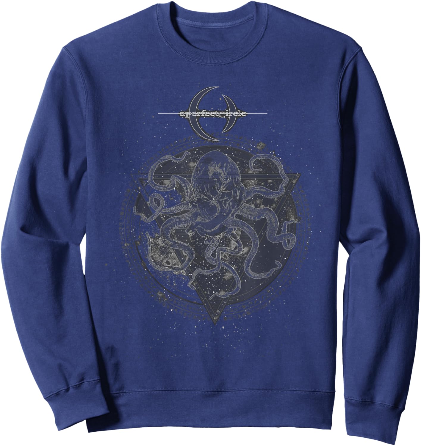 A Perfect Circle – Celestial Octopus VIP Tour Sweatshirt - Sweatshirt | Navy