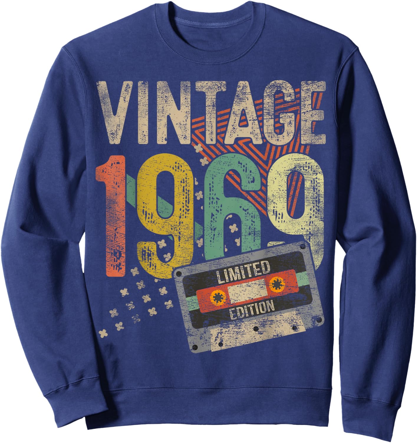 Vintage 1969 56th Birthday Gifts Women 56 Year Old Sweatshirt - Sweatshirt | Navy