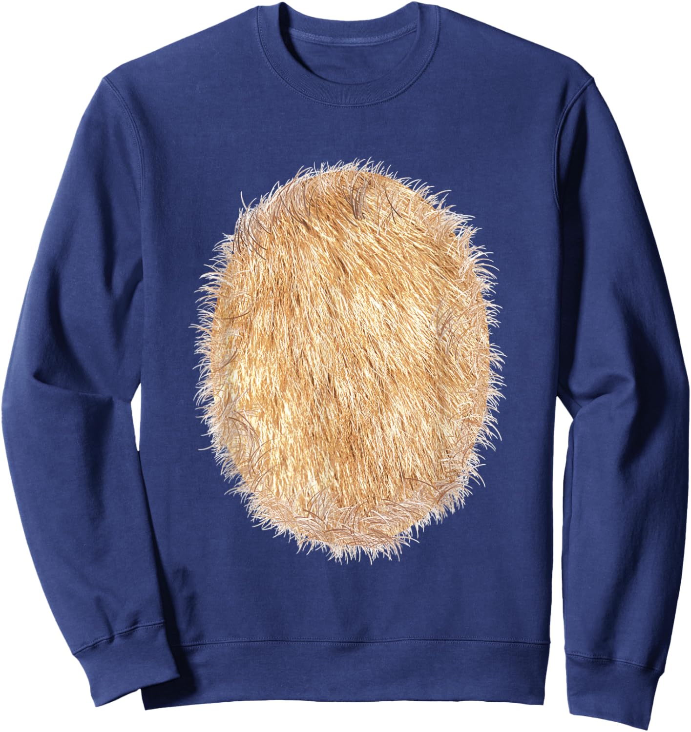 Deer Belly Halloween Costume Christmas Reindeer DIY Sweatshirt - Sweatshirt | Navy