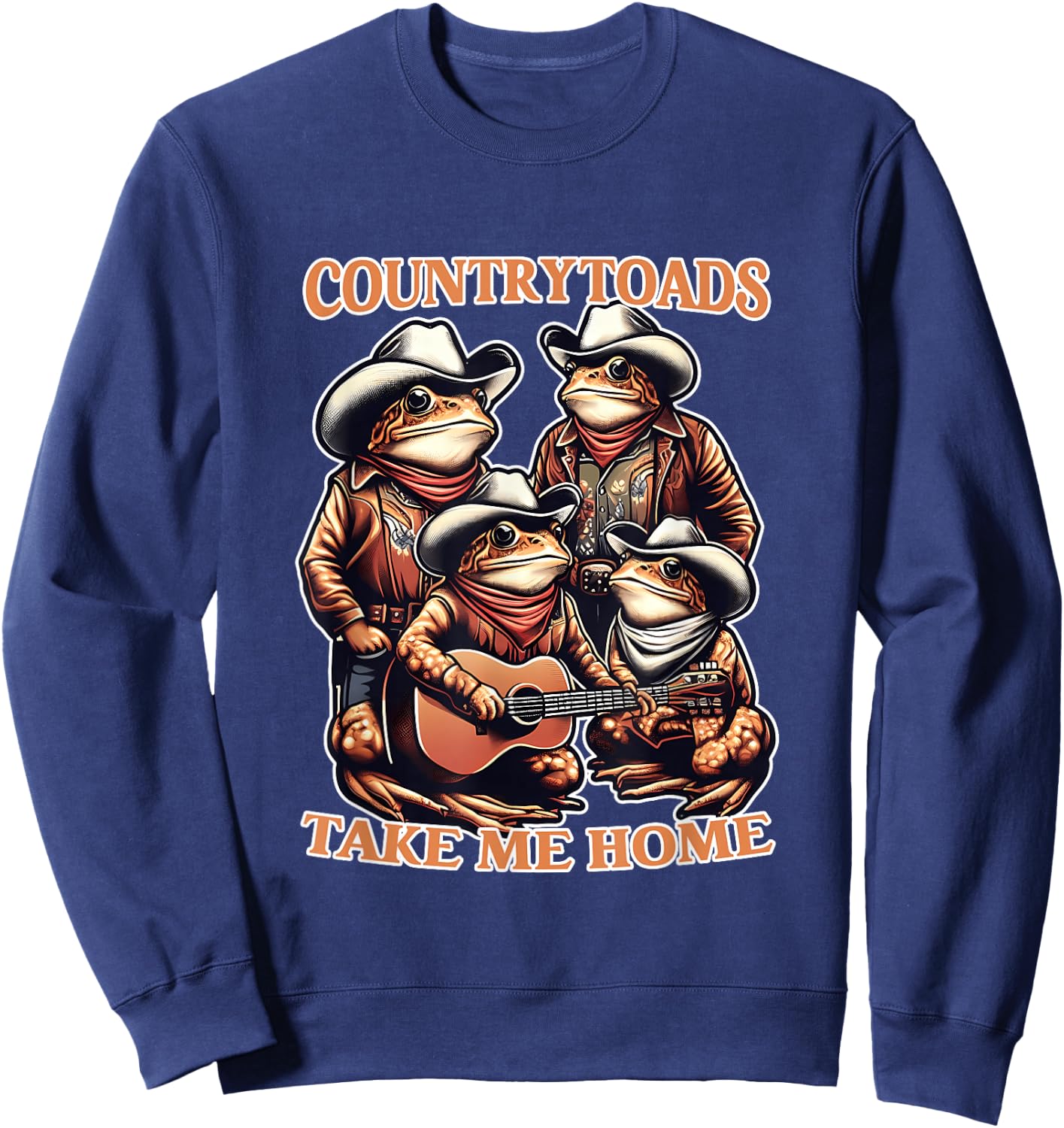 Country Toads Take Me Home Apparelds Sweatshirt - Sweatshirt | Navy