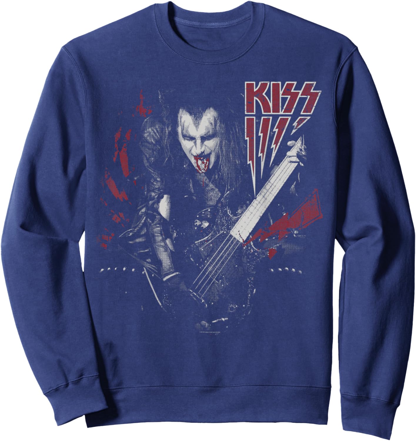 KISS - Simmons Sweatshirt - Sweatshirt | Navy