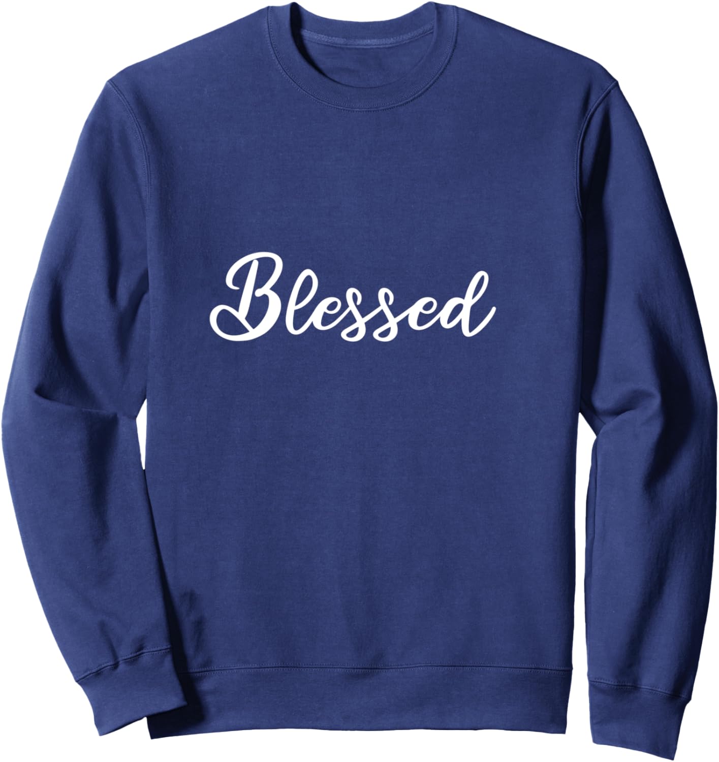 Blessed christian Sweatshirt - Sweatshirt | Navy