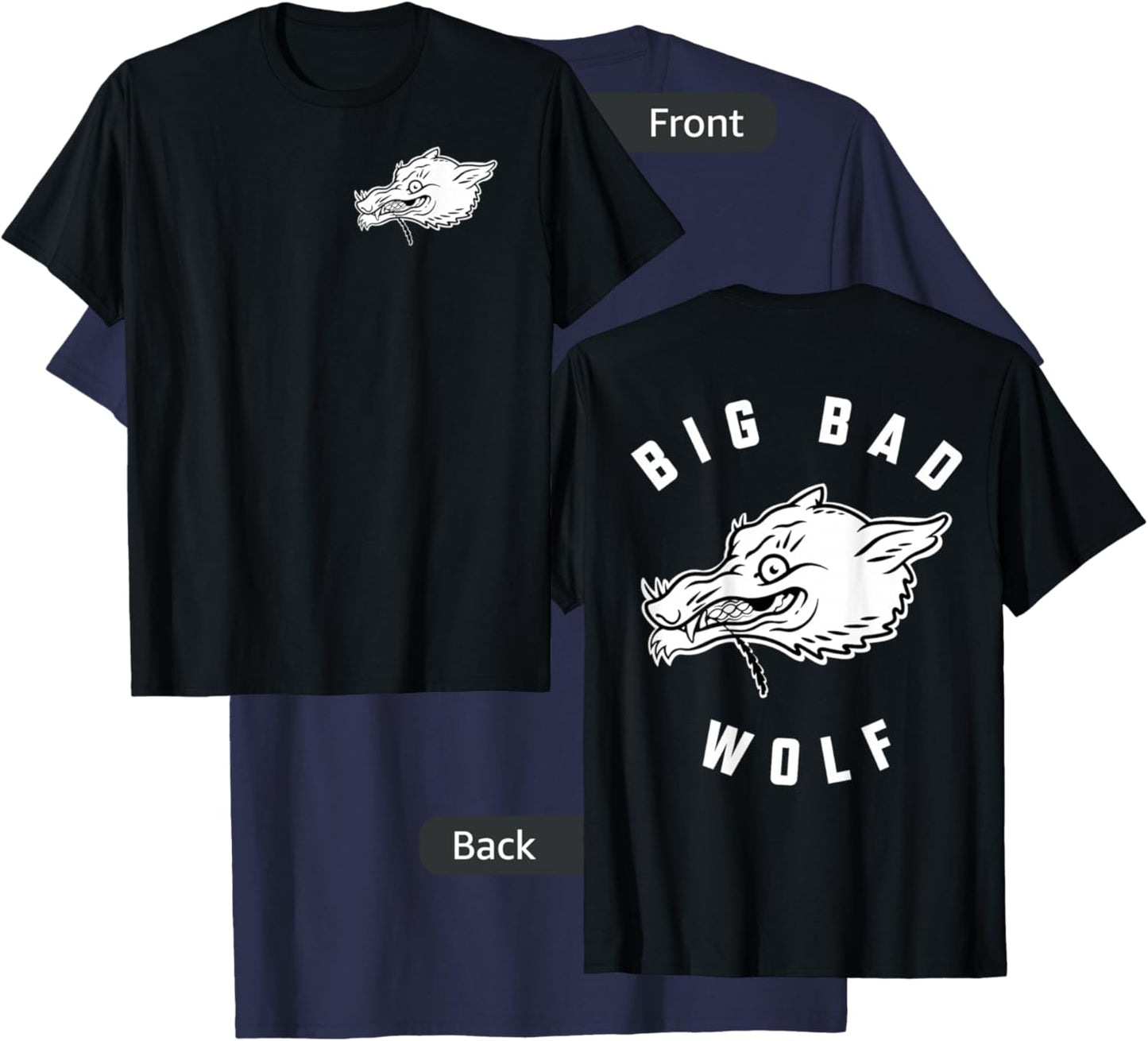 Bad Wolf T-Shirt - T-Shirt | Navy