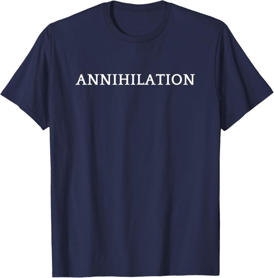 ANNIHILATION English word Apparel T-Shirt - T-Shirt | Navy