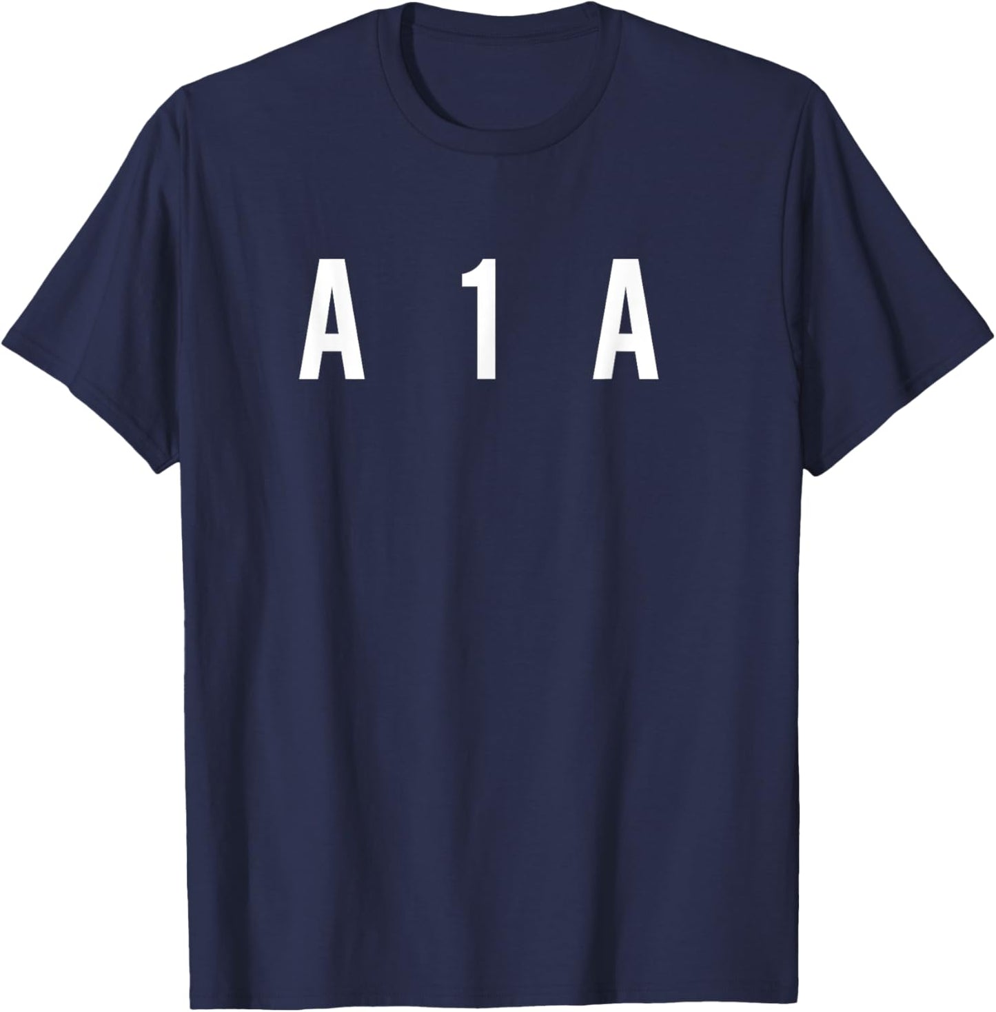 A1A. Beach front. On the ocean for fun and sun. Women Kids T-Shirt - T-Shirt | Navy