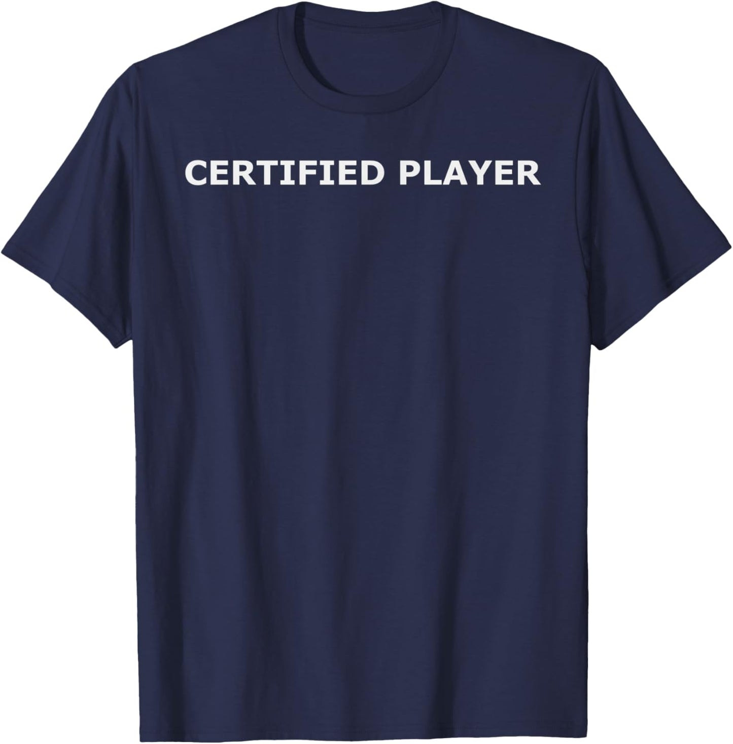 Certified Player T-Shirt - T-Shirt | Navy