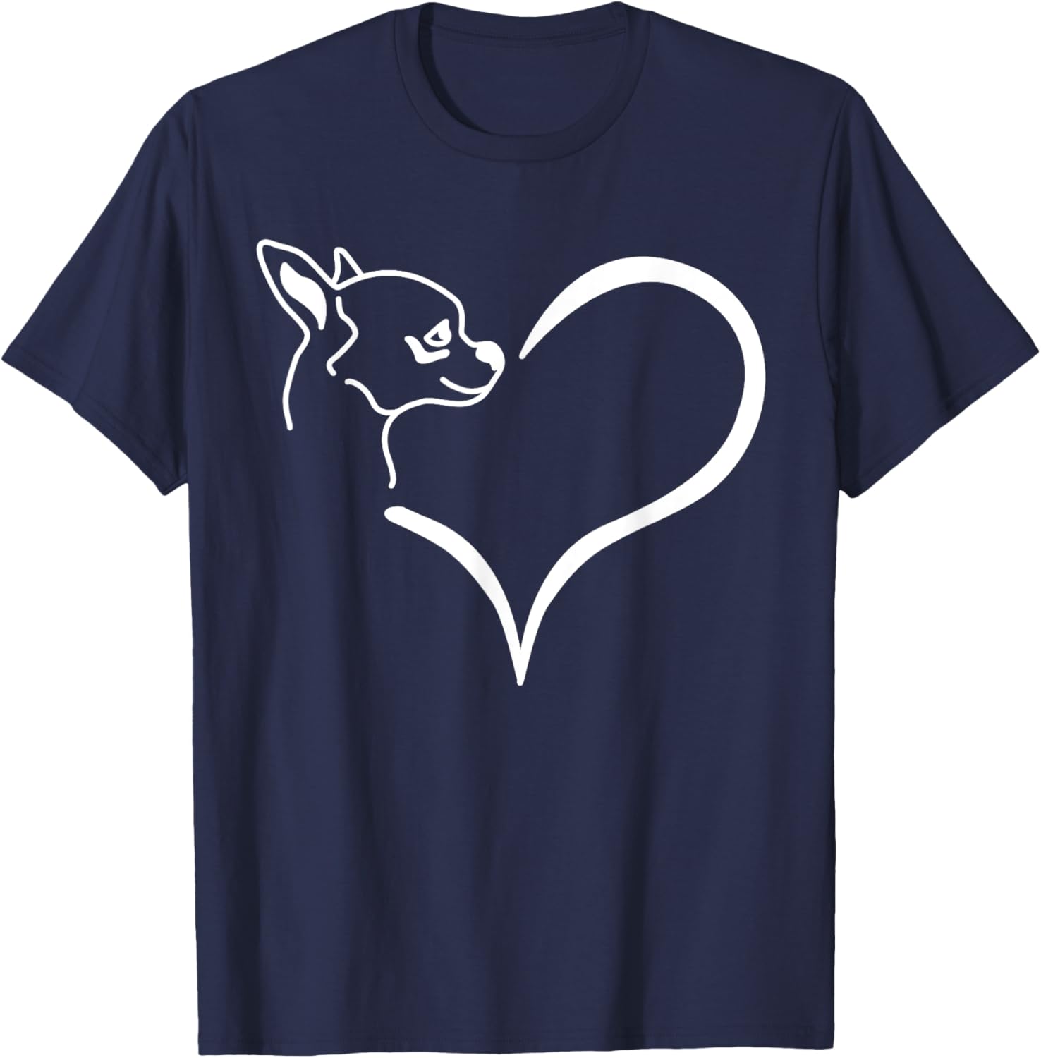 Chihuahua Puppies Women's chihuahua Dog T-Shirt - T-Shirt | Navy