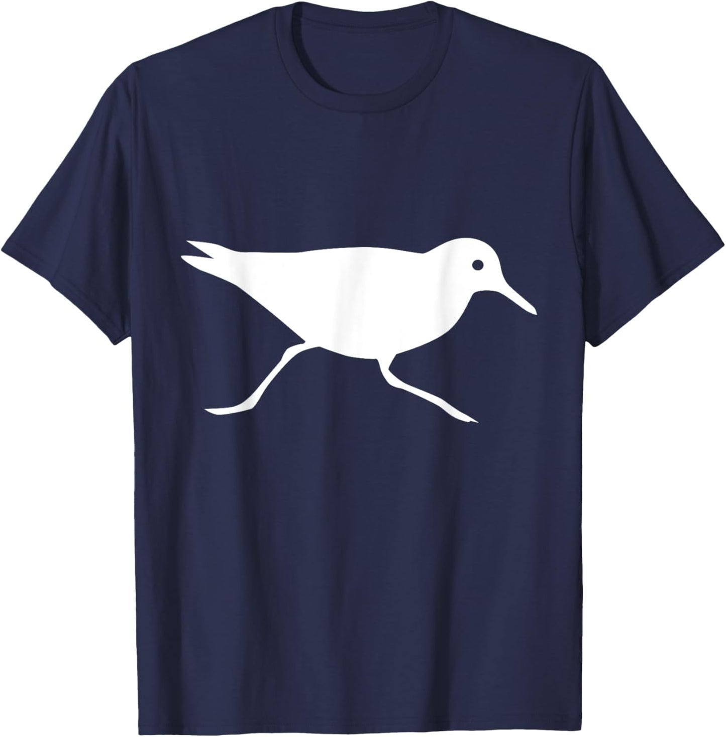 Sandpiper Bird I Aesthetic Sandpiper Bird T-Shirt - T-Shirt | Navy