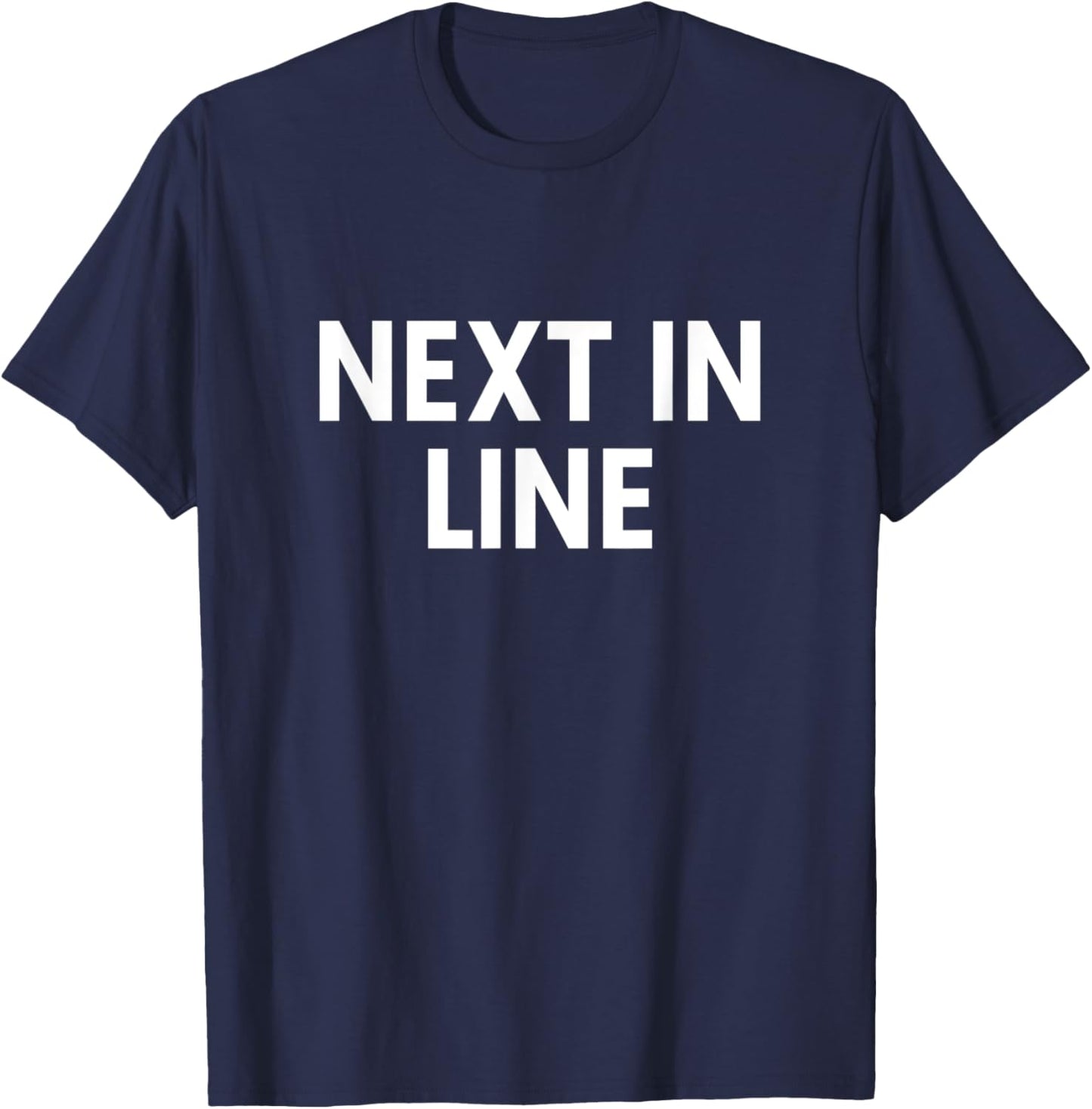 Next In Line T-Shirt - T-Shirt | Navy