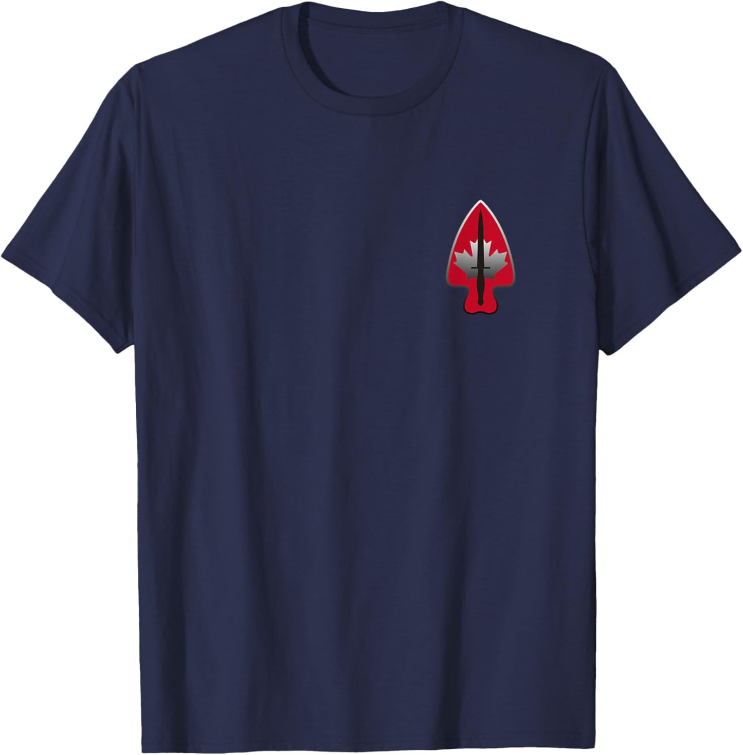 Canadian Special Force Canadian JTF2 Army T-Shirt - T-Shirt | Navy
