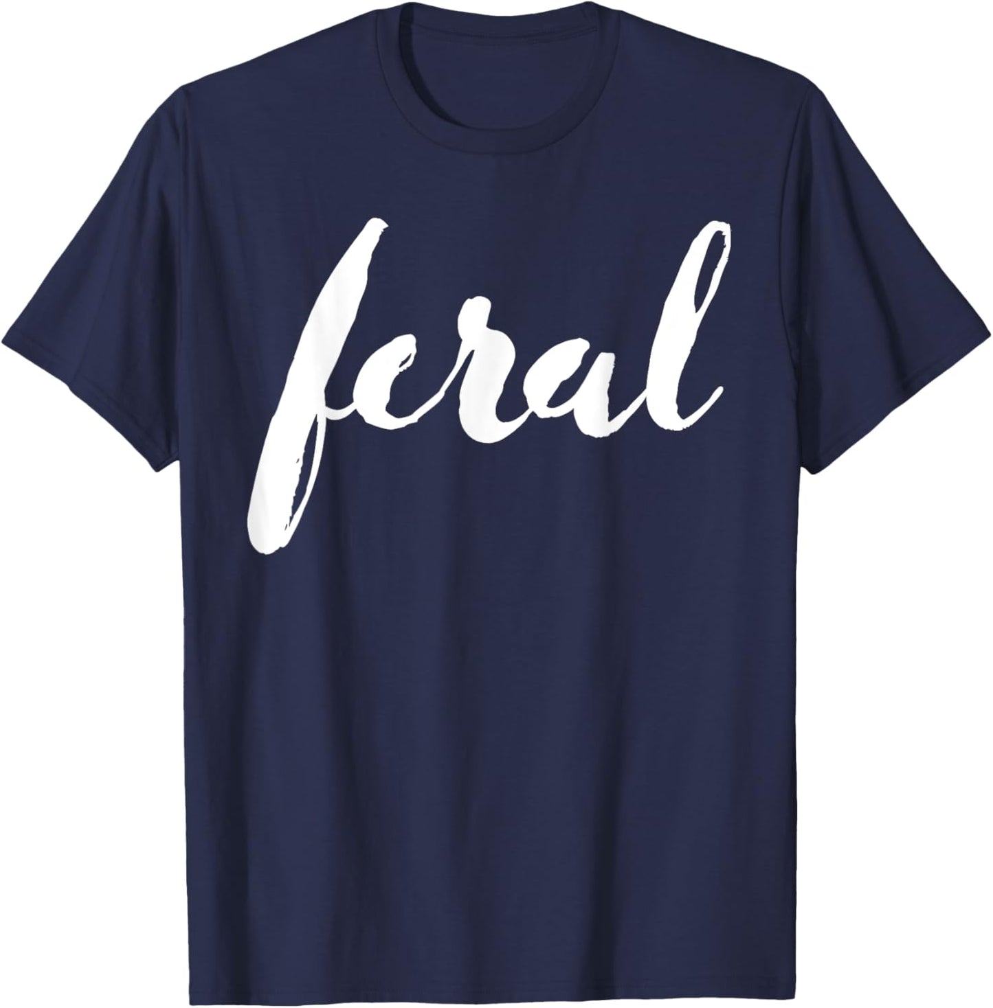 Feral Graphic Premium T-Shirt - T-Shirt | Navy