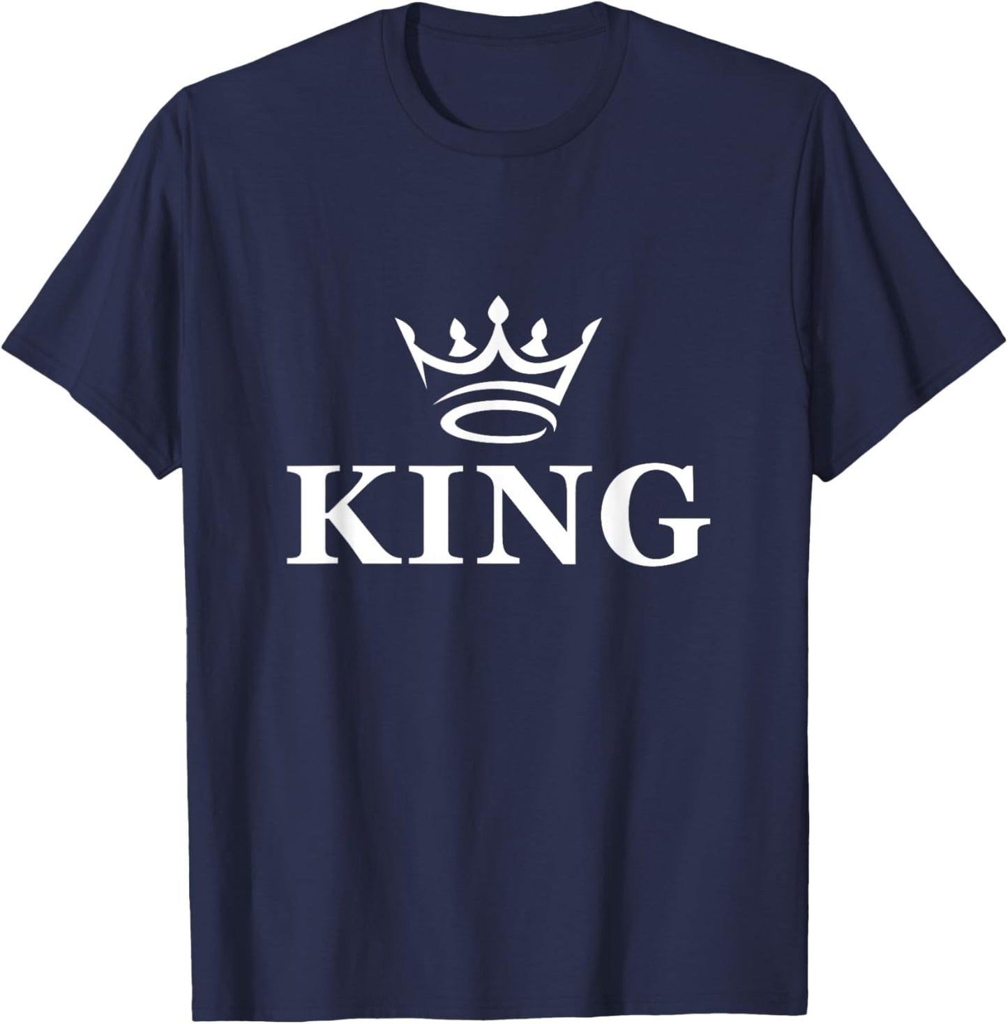 Enjoy Wear Best King Graphic Design shirts, I'm a King T-Shirt - T-Shirt | Navy