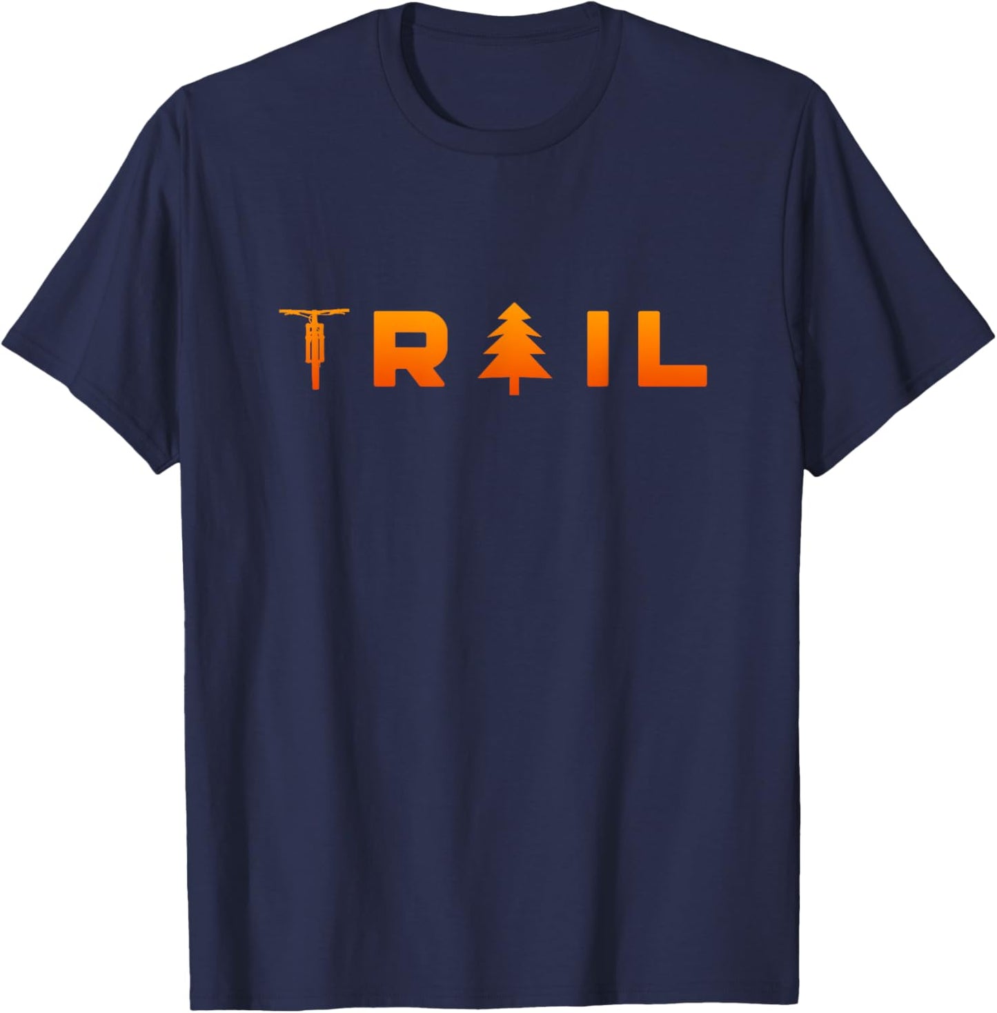 Trail MTB Mountain Bike Apparel - MTB Mountain Bike T-Shirt - T-Shirt | Navy