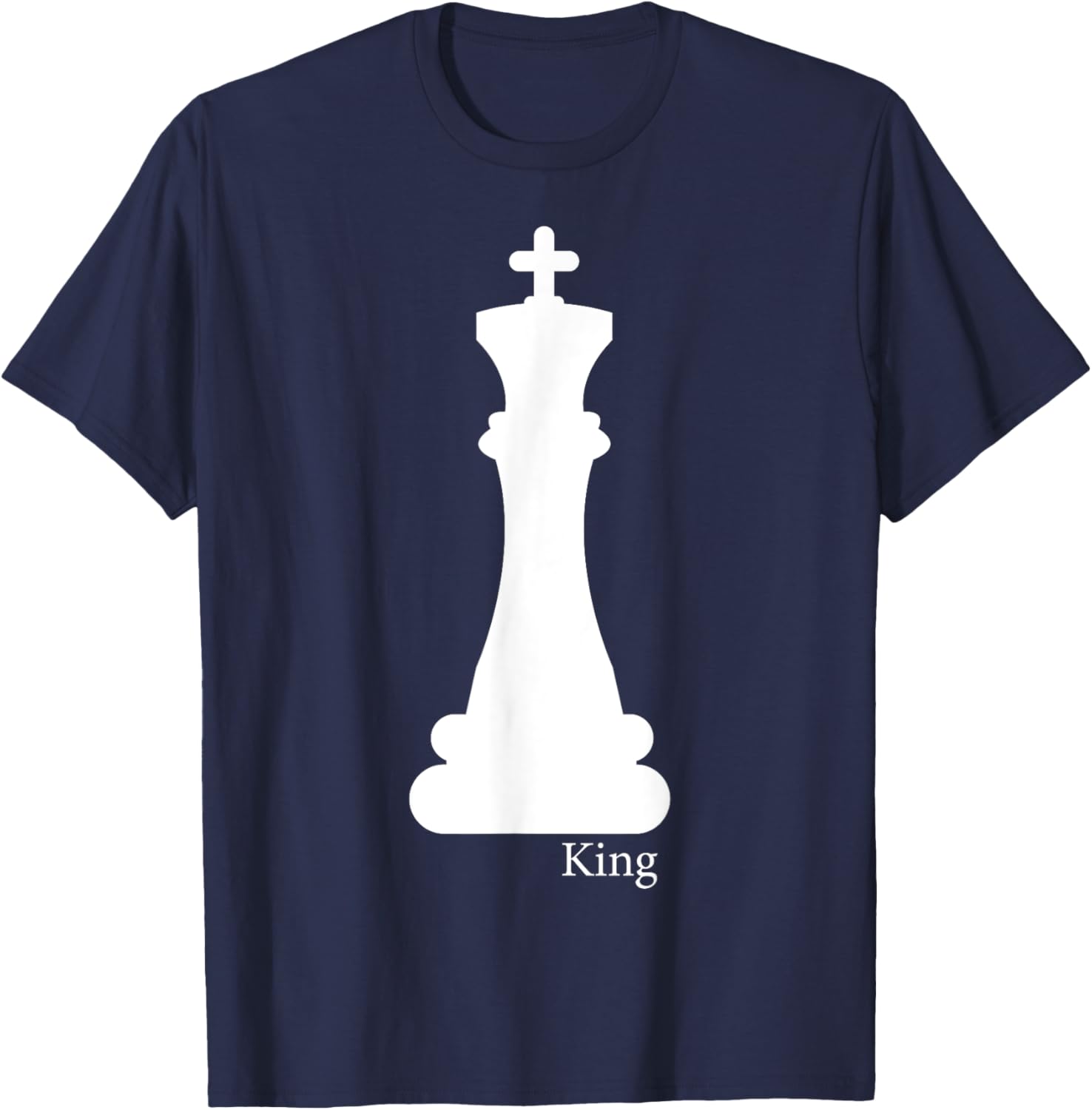 Halloween Costume Chess Piece King Kids Club Men Women T-Shirt - T-Shirt | Navy