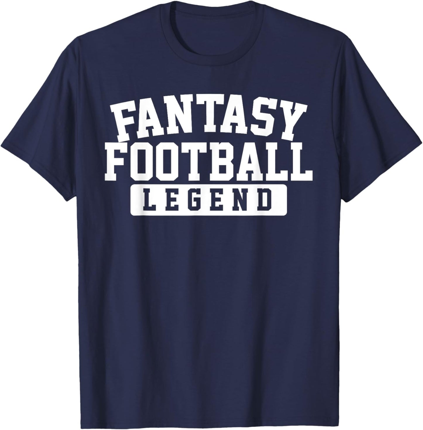 Fantasy Football Legend funny Fantasy Football Champ T-Shirt - T-Shirt | Navy