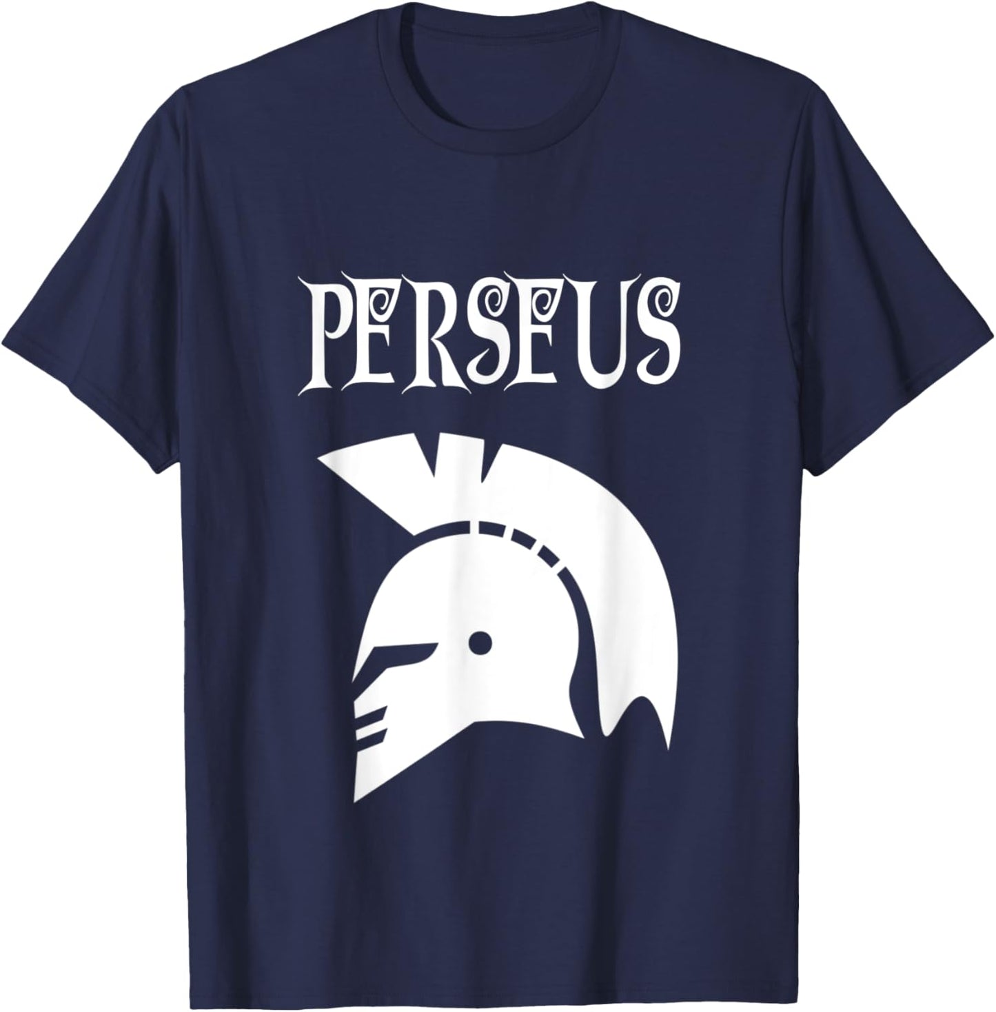 Perseus Costume. Simple, Greek God Workout Perseus Costume T-Shirt - T-Shirt | Navy