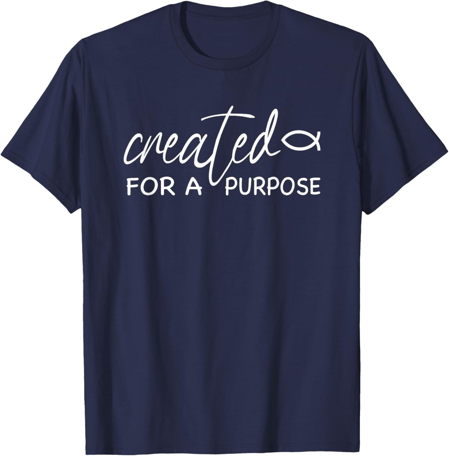 Created for a Purpose T-Shirt - T-Shirt | Navy