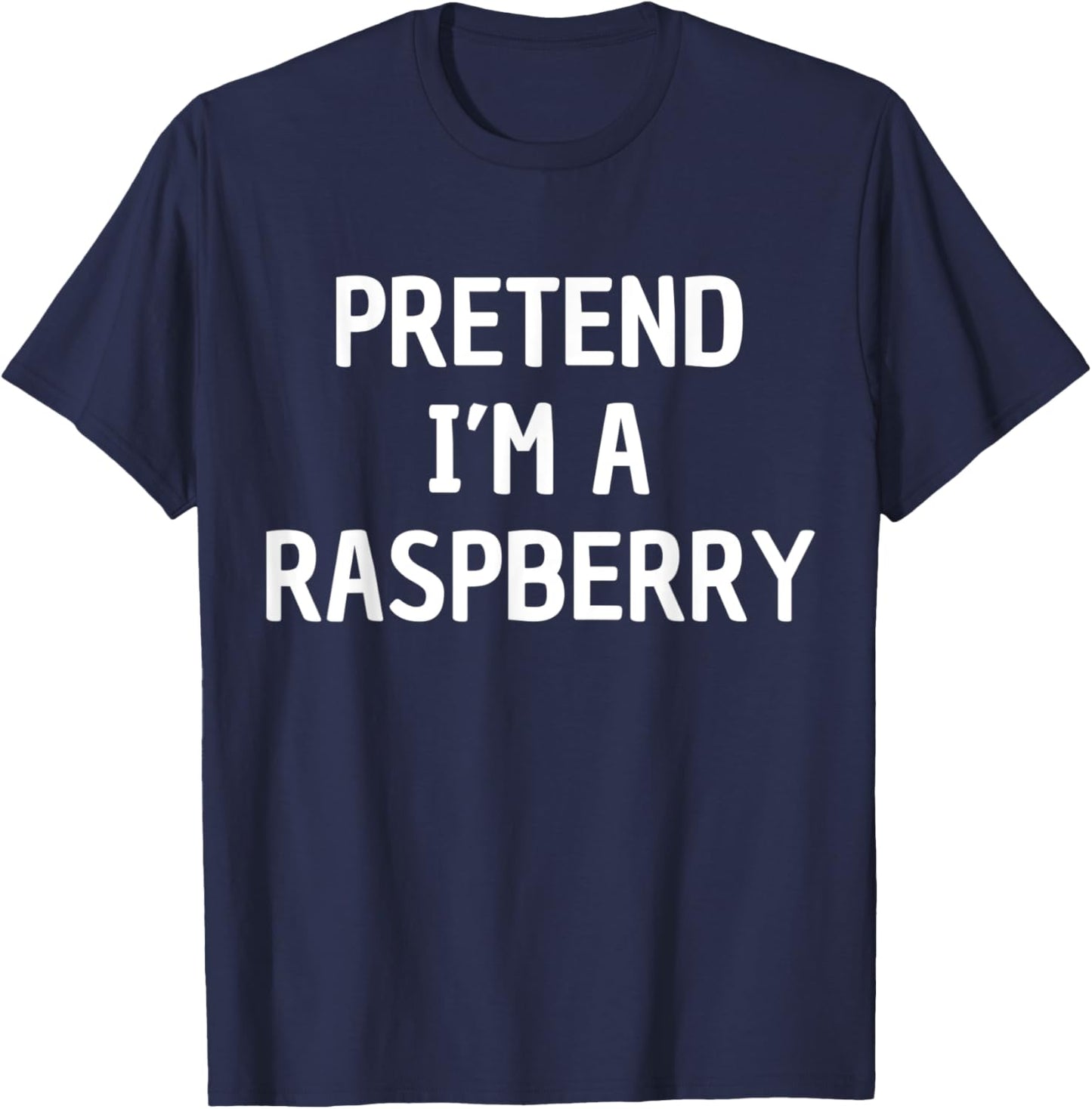 Funny Halloween Raspberry Costume Men Women Adults Kids T-Shirt - T-Shirt | Navy