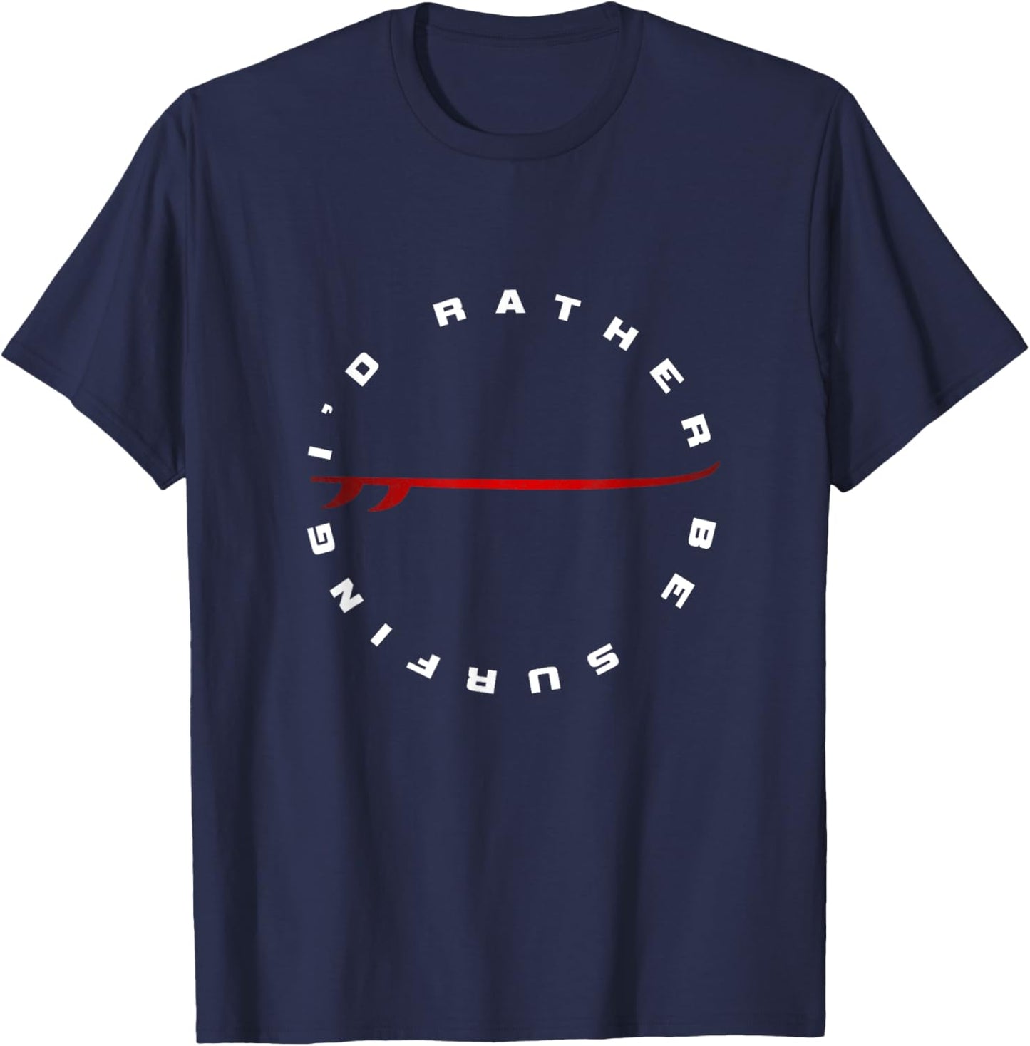 Surfing Apparel - Surfer Surf T-Shirt - T-Shirt | Navy
