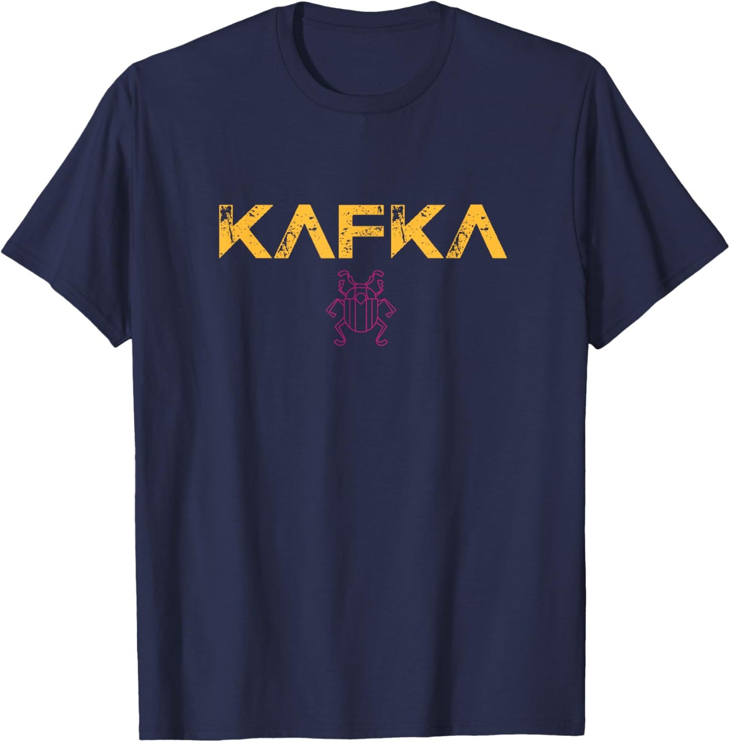 KAFKA: Franz Kafka - The Metamorphosis T-Shirt - T-Shirt | Navy