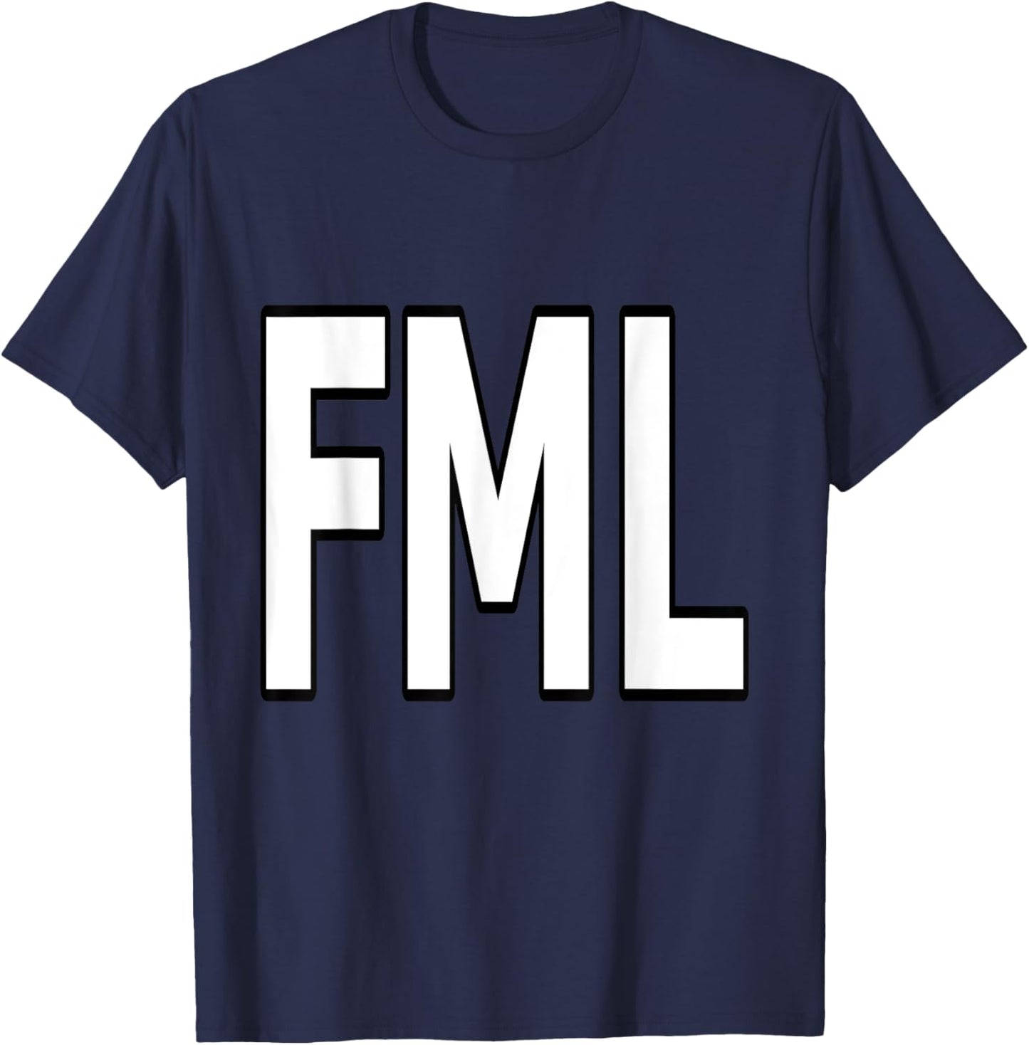 Orihalcum Ink Men's FML , Black, Small T-Shirt - T-Shirt | Navy