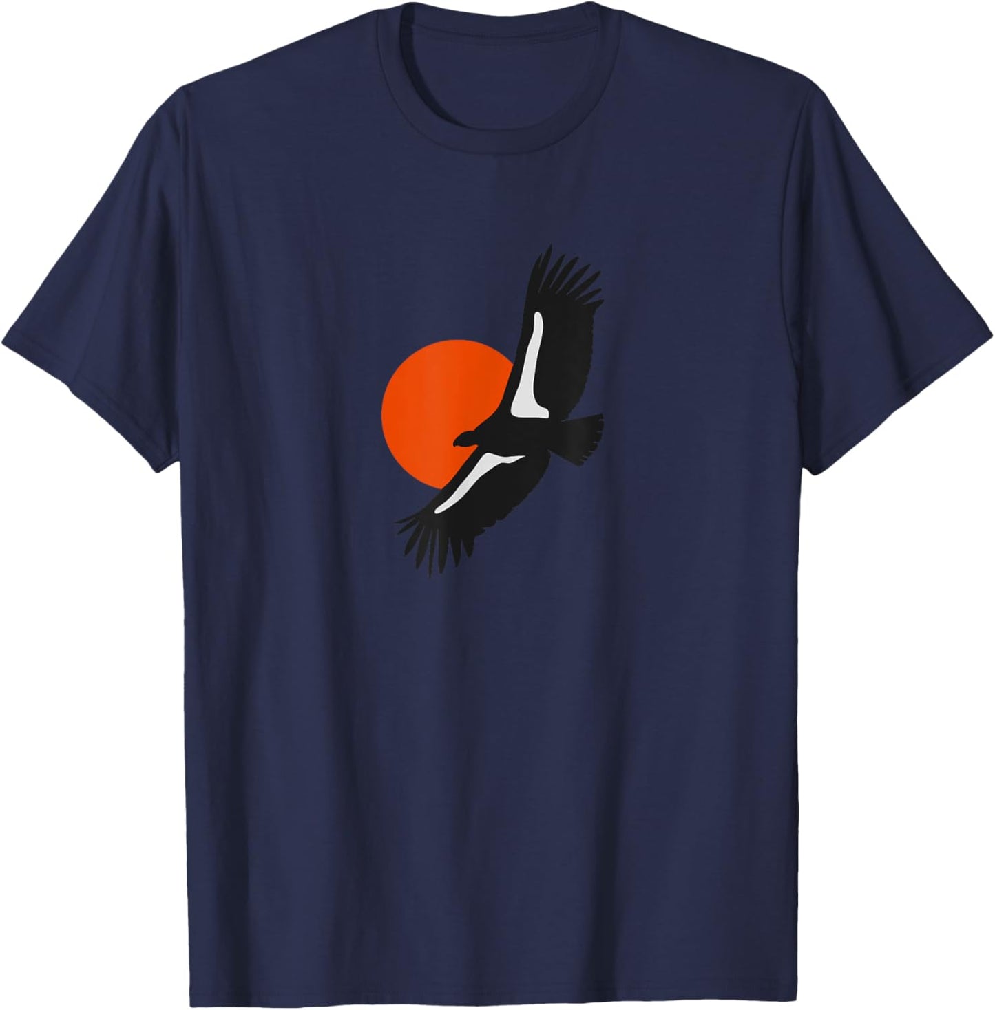 Soaring Condors California Condor , Women's, Grey, Small, Short Sleeve T-Shirt - T-Shirt | Navy
