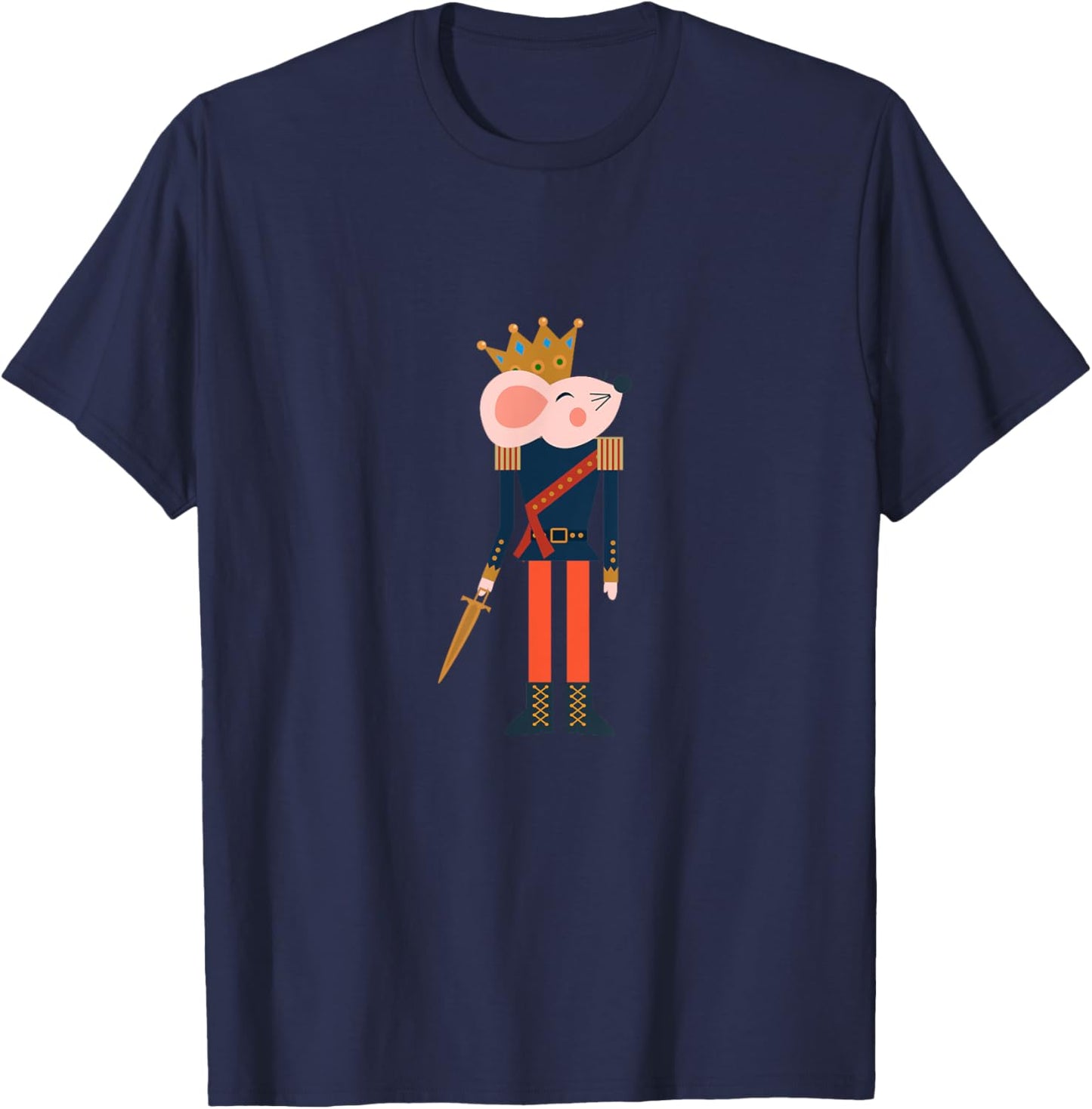 #2 - 5 Matching Family - King Rat Princess Nutcracker Ballet T-Shirt - T-Shirt | Navy